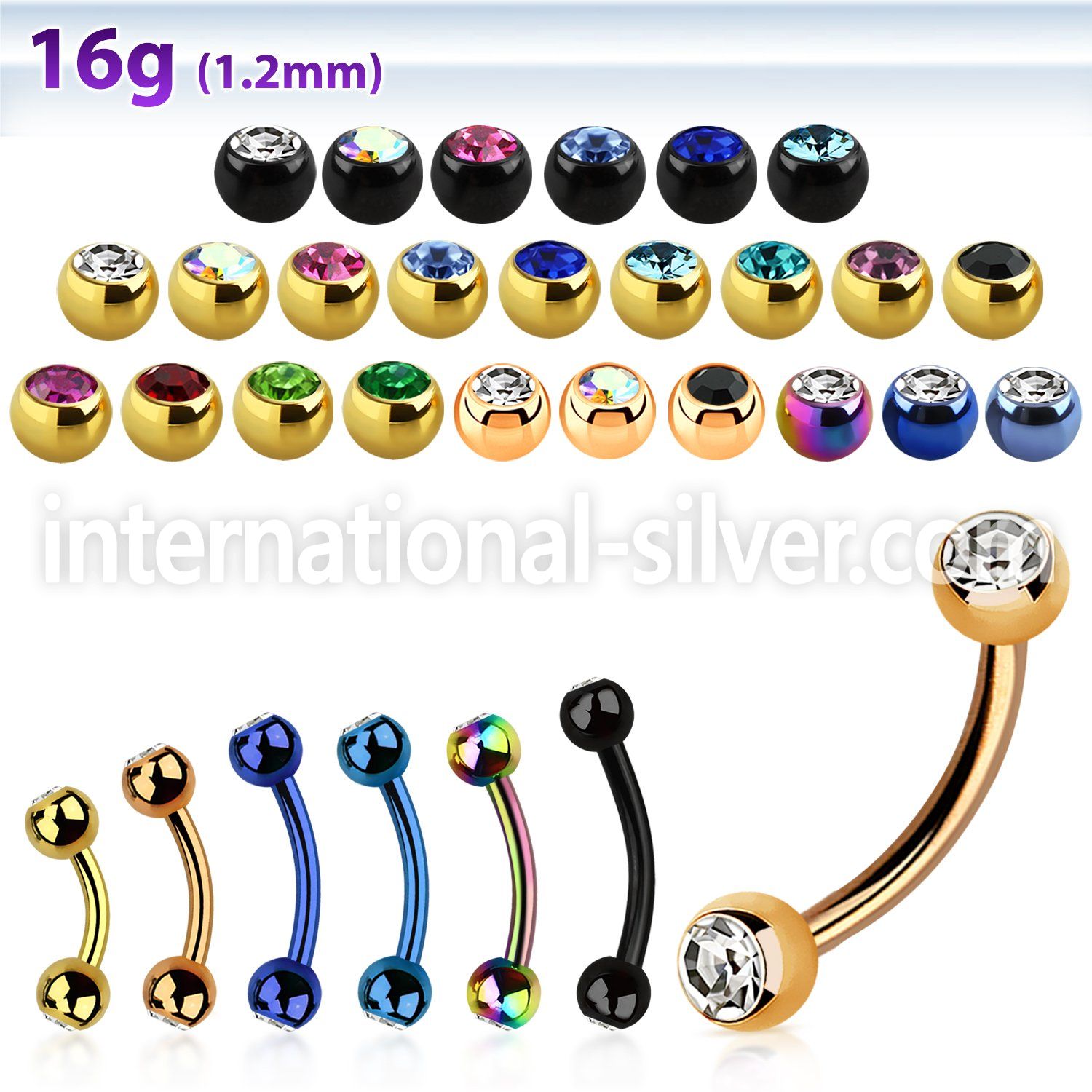 bnet2c micro curved barbells anodized surgical steel 316l eyebrow
