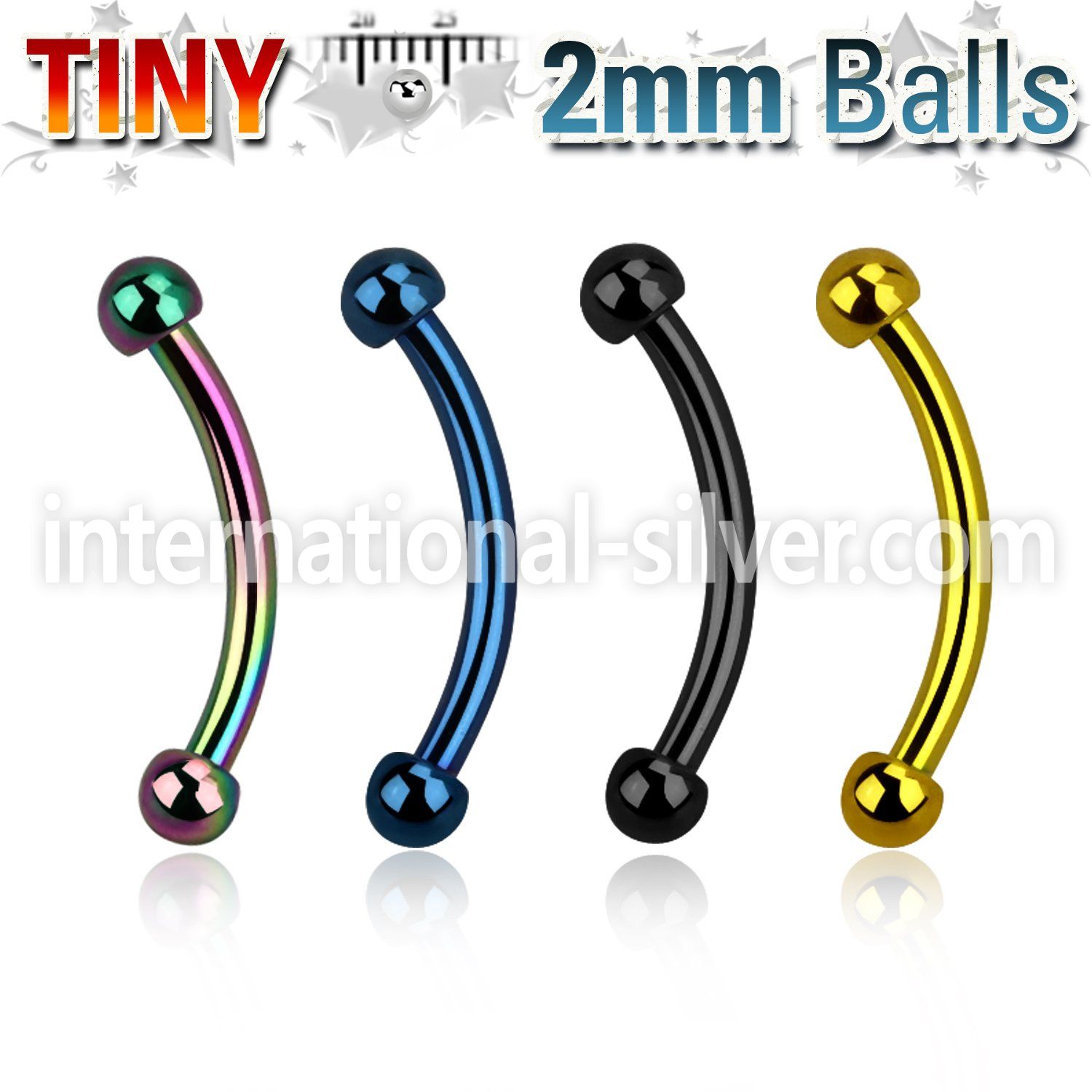 bnetb2 micro curved barbells anodized surgical steel 316l eyebrow