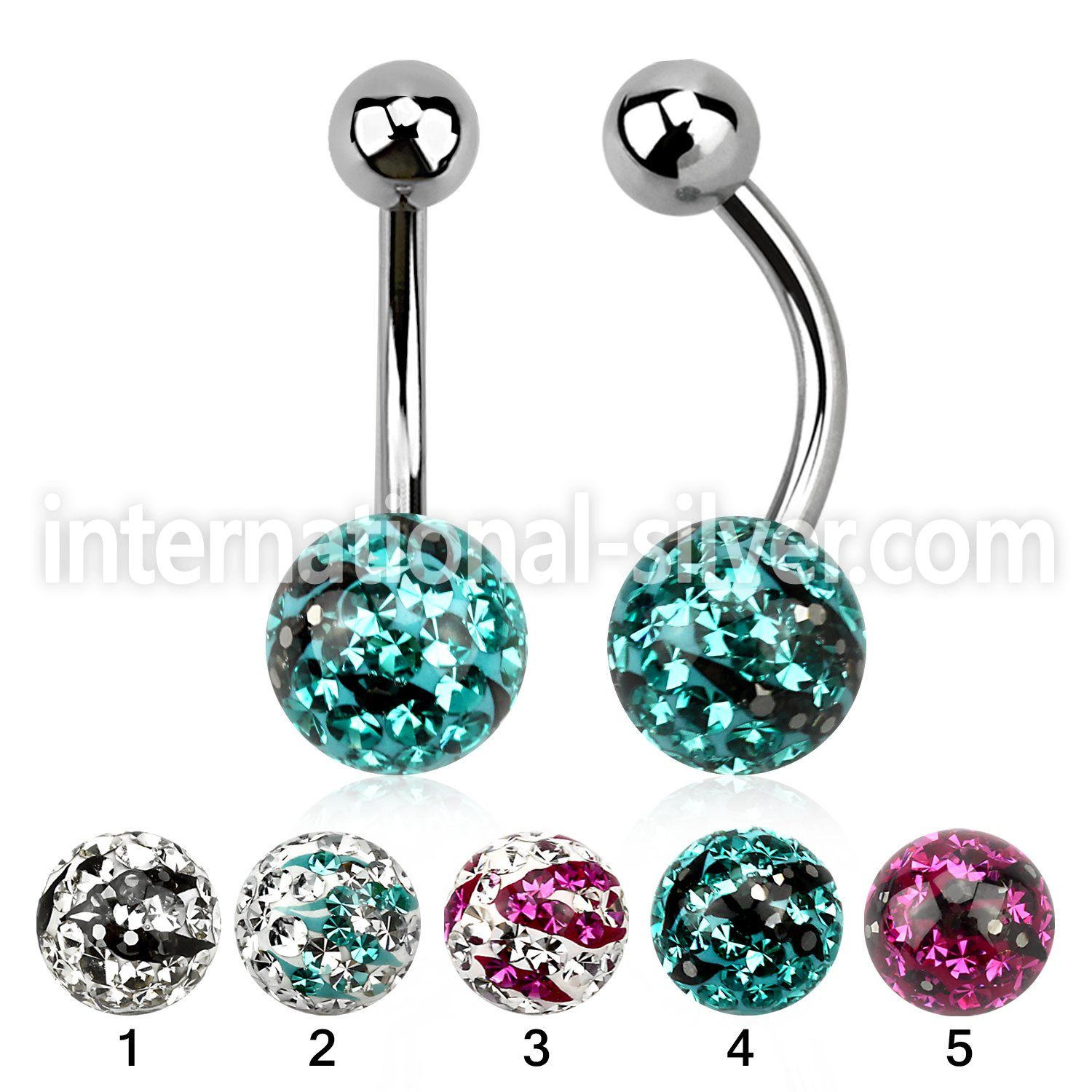 bnfr8c belly rings surgical steel 316l belly button