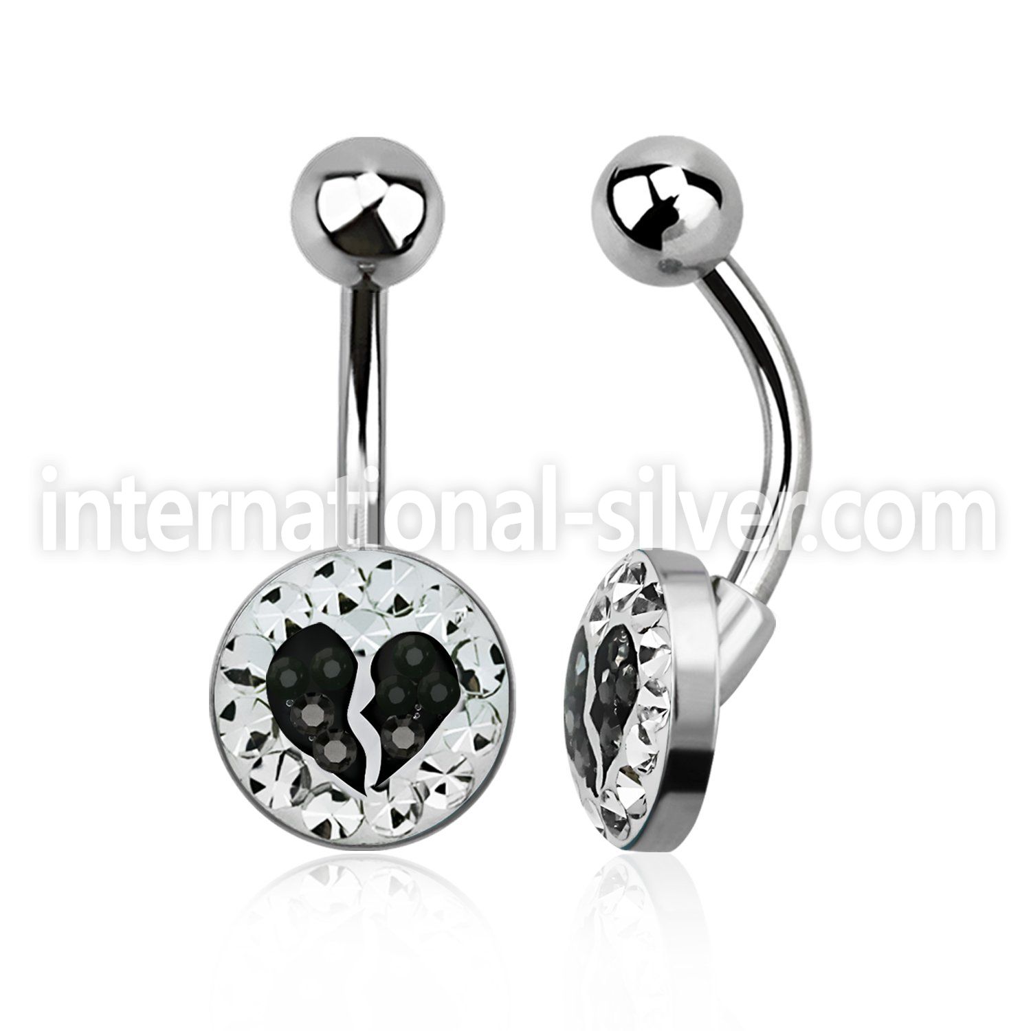 bnmtj26 belly rings surgical steel 316l belly button