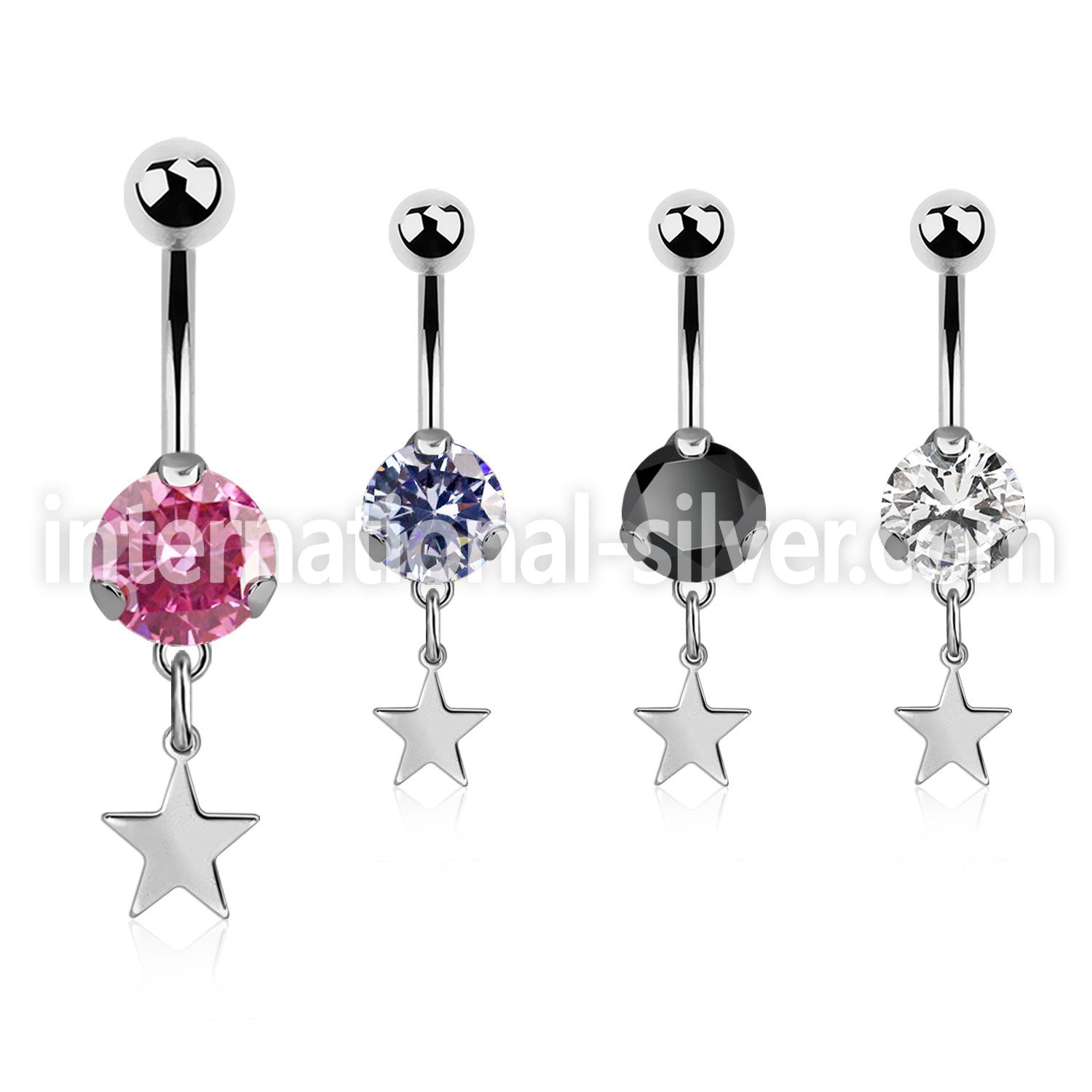 bnrz770 surgical steel belly bananas belly piercing