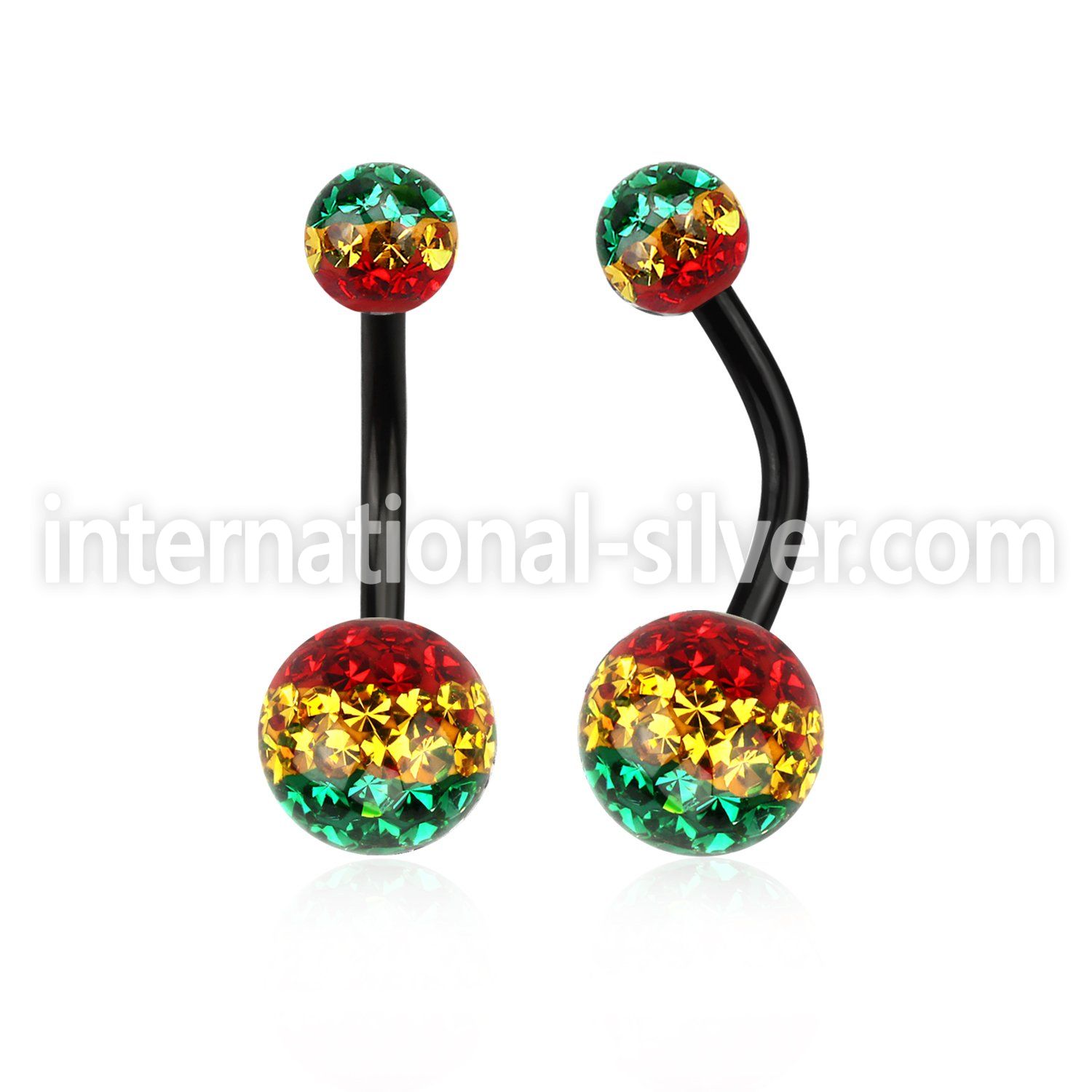 bnt2frgr belly rings anodized surgical steel 316l belly button