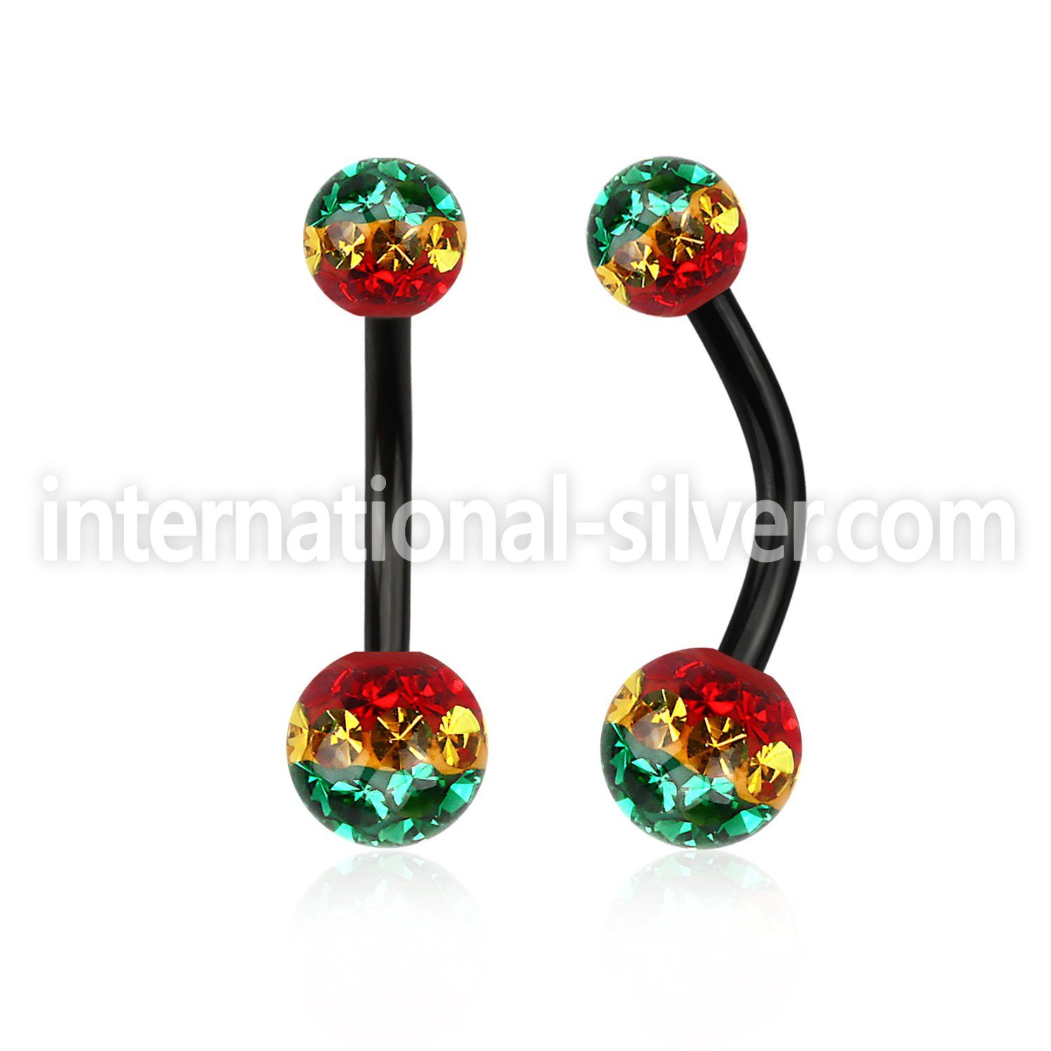 bnt2frsr belly rings anodized surgical steel 316l belly button