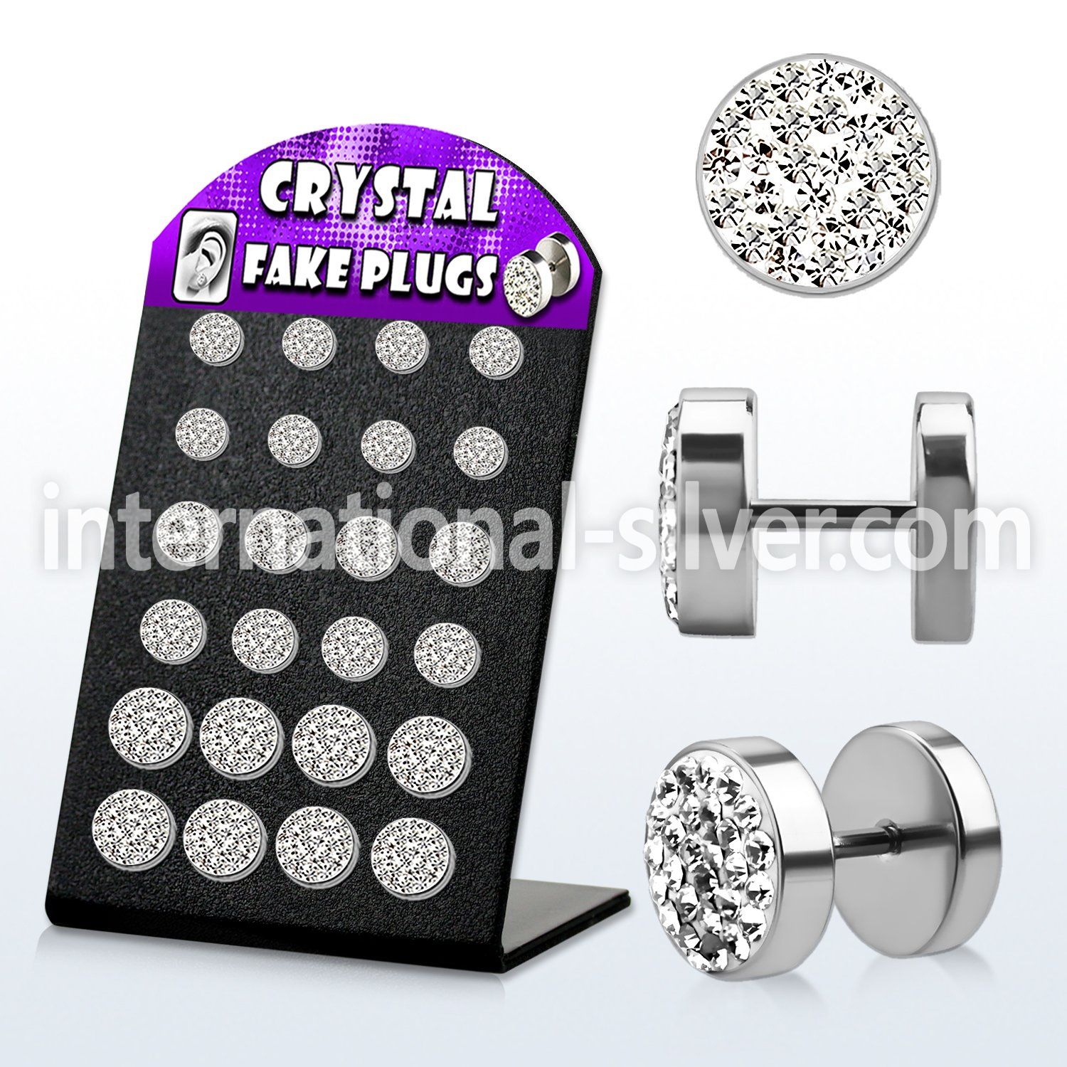 bripf5 cheaters  illusion plugs and tapers surgical steel 316l belly button