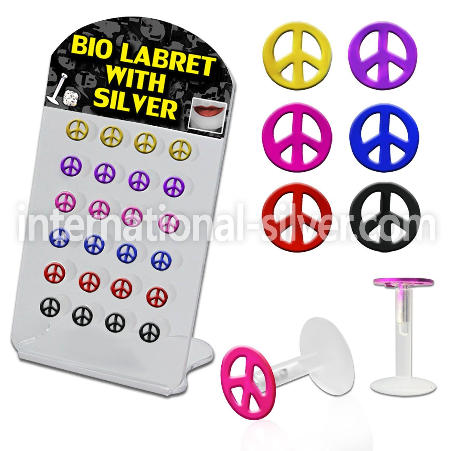 brlbi20 labrets lip rings bioflex ptfe labrets chin