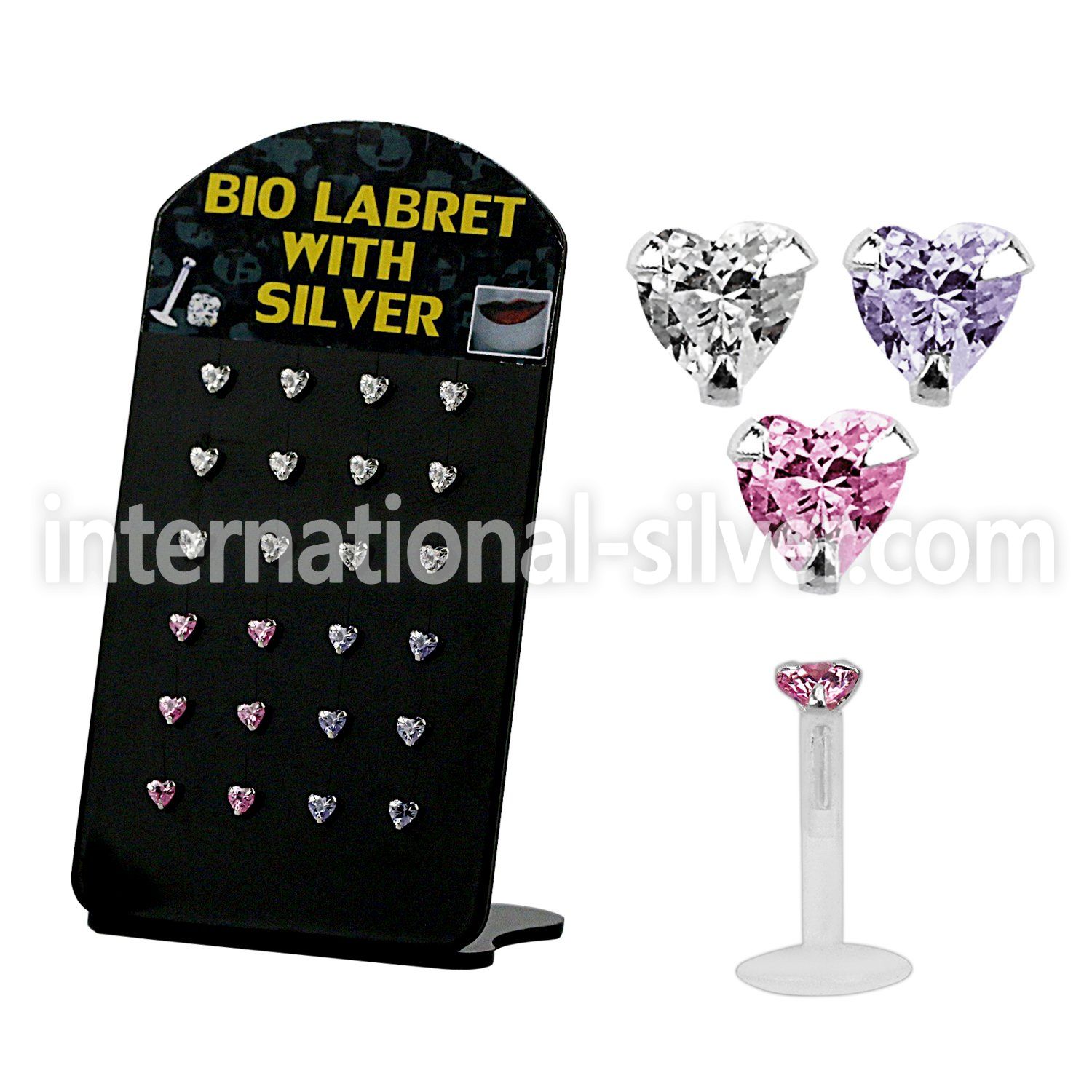 brlbi7 labrets lip rings bioflex ptfe labrets chin
