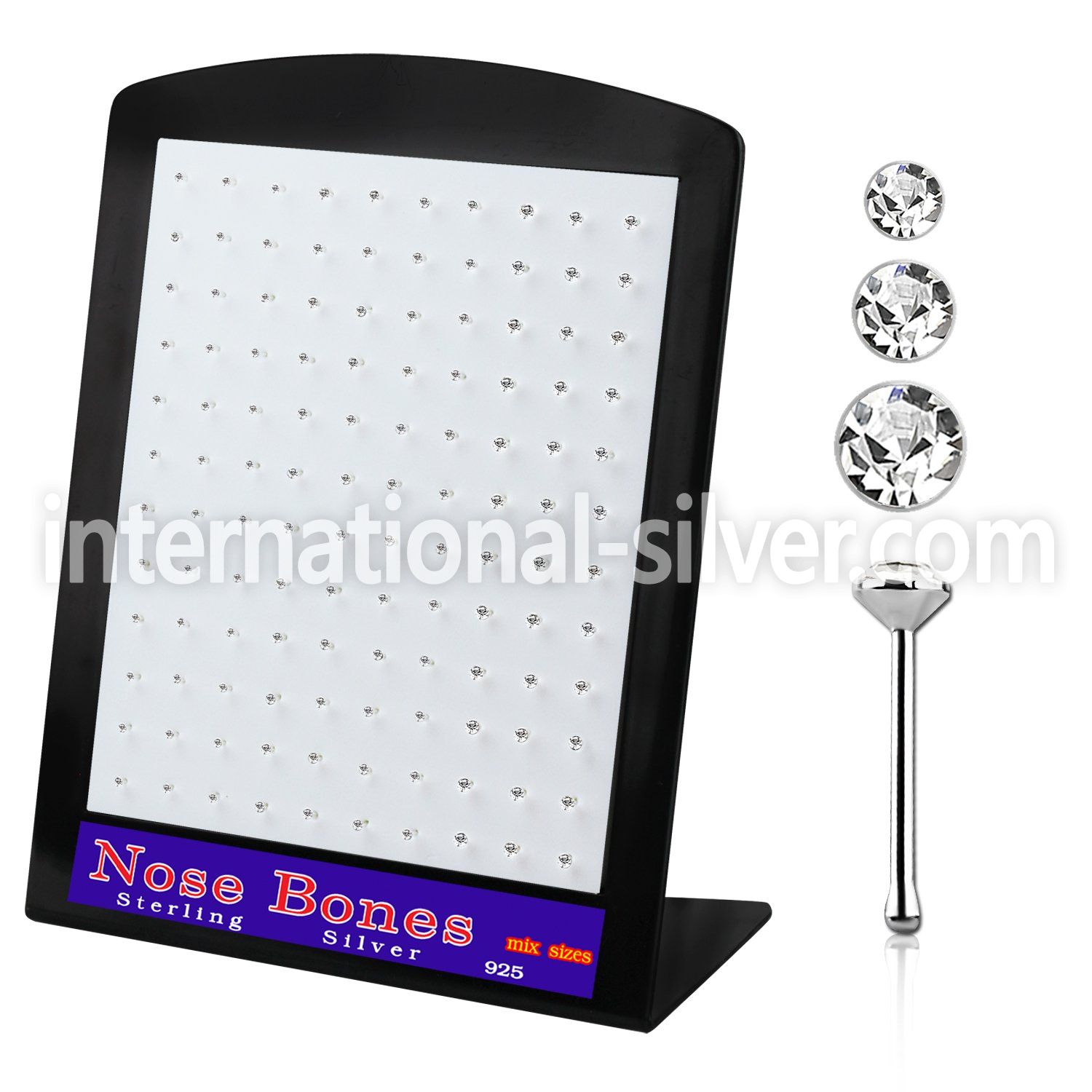 brnbmc nose bone silver 925 nose