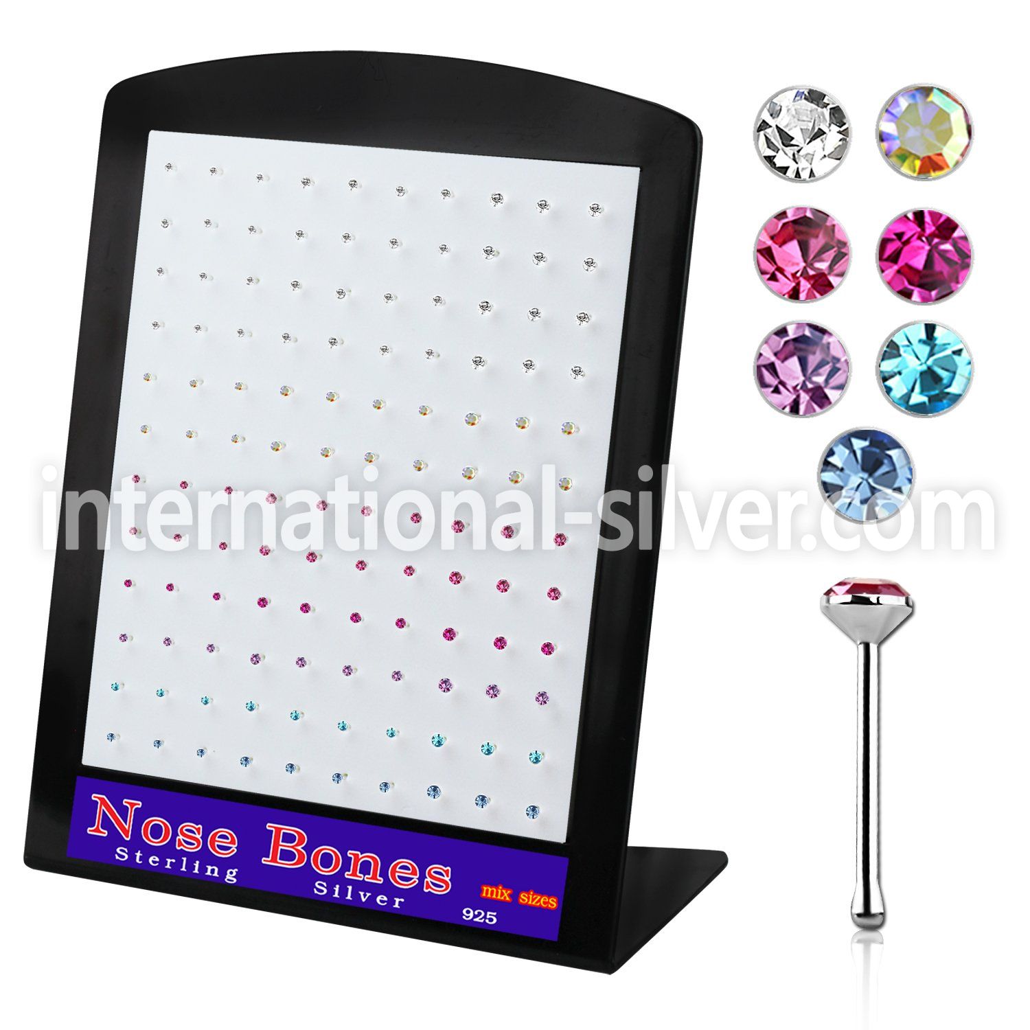 brnbmm nose bone silver 925 nose