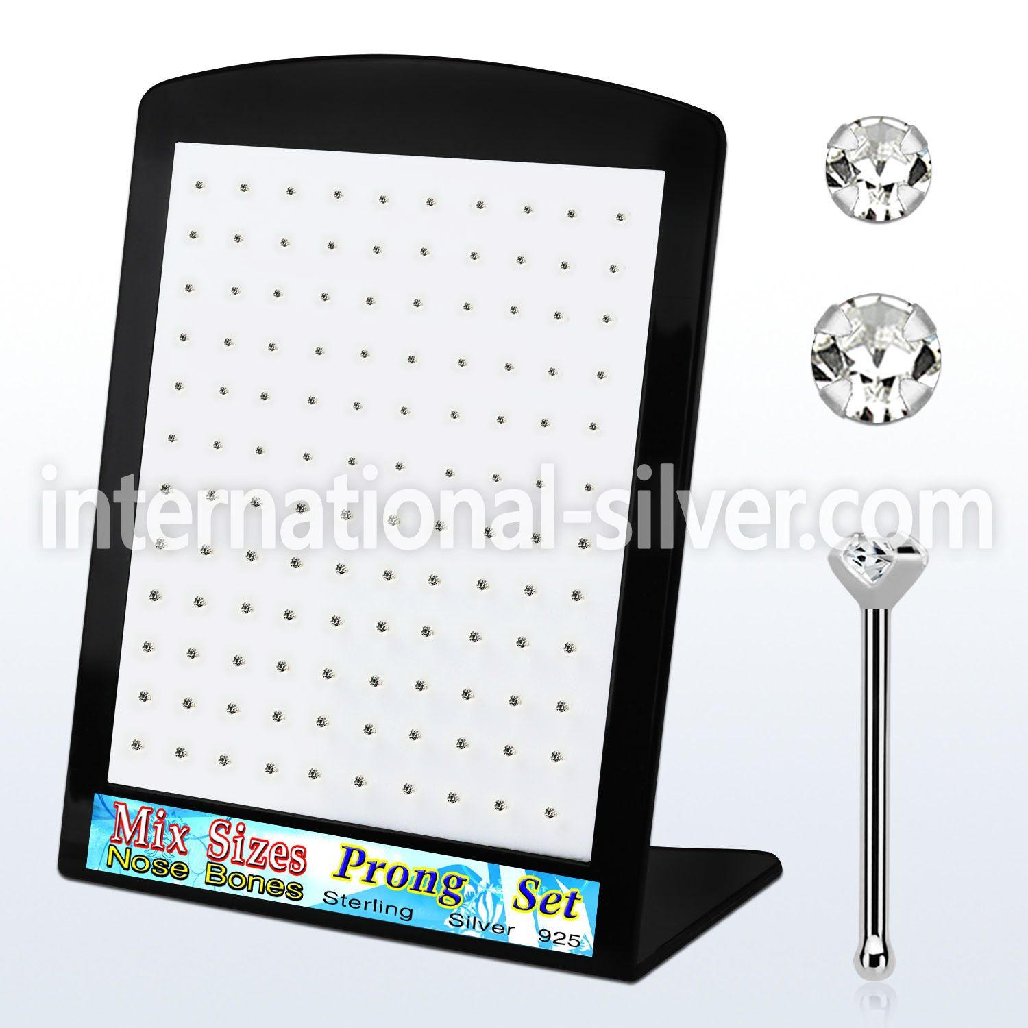 brnbpmc nose bone silver 925 nose