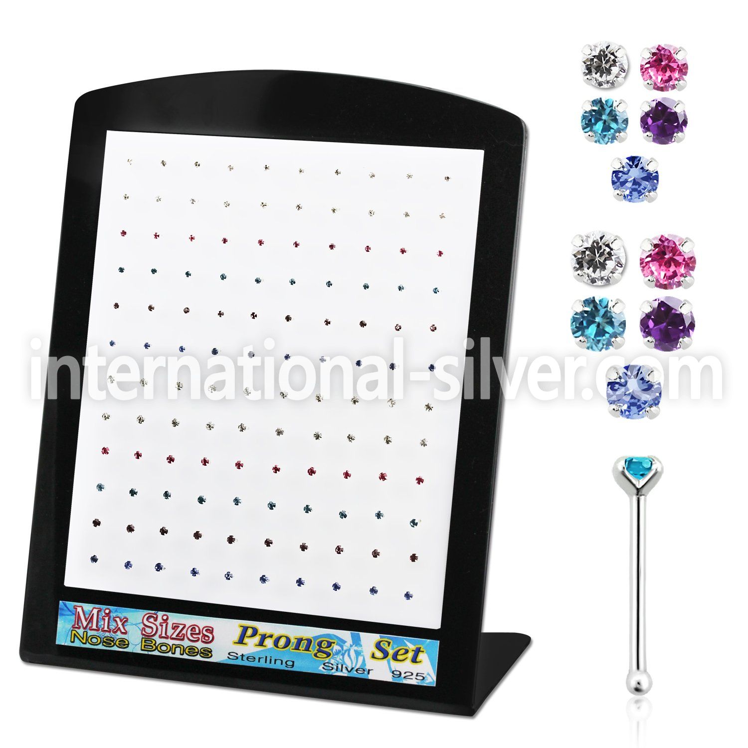 brnbpmm nose bone silver 925 nose