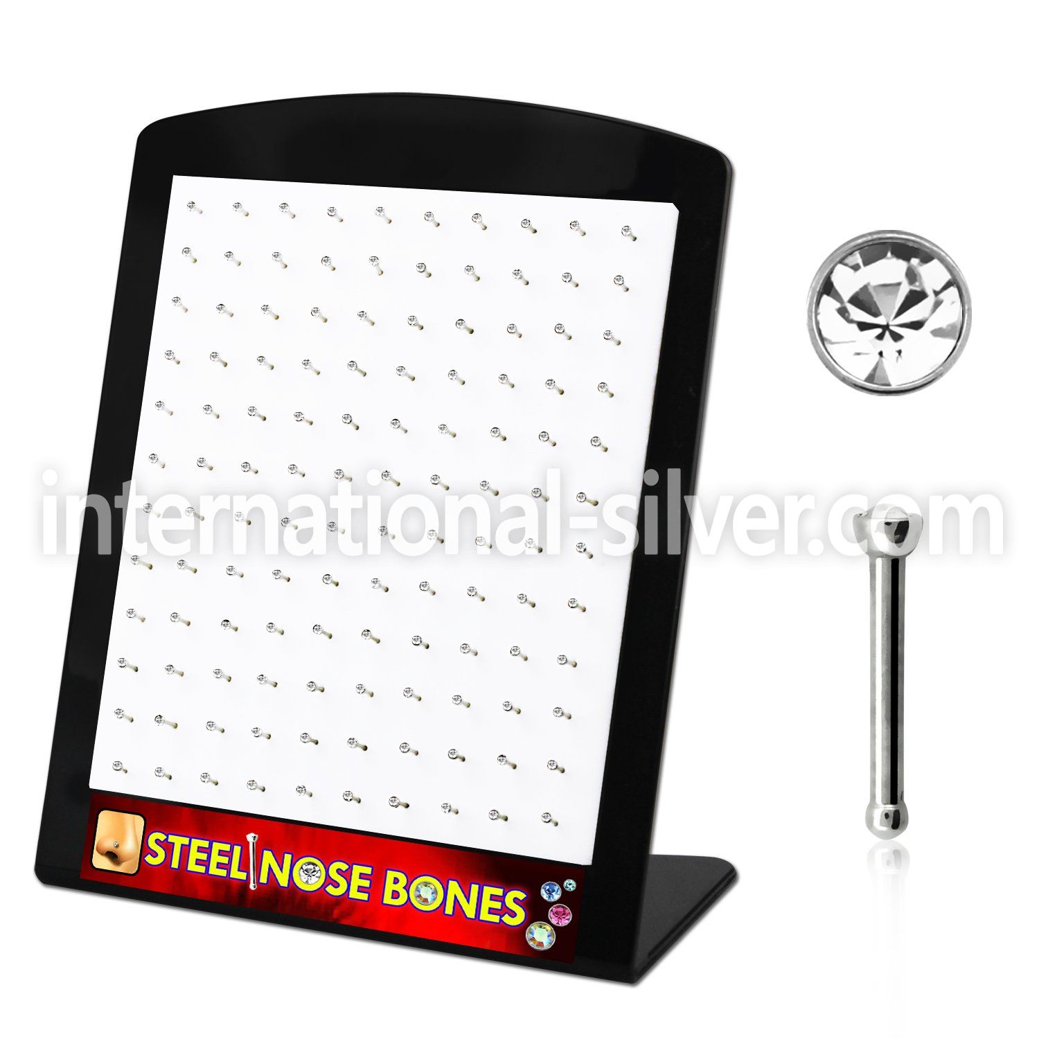 brnbs20c nose bone surgical steel 316l nose