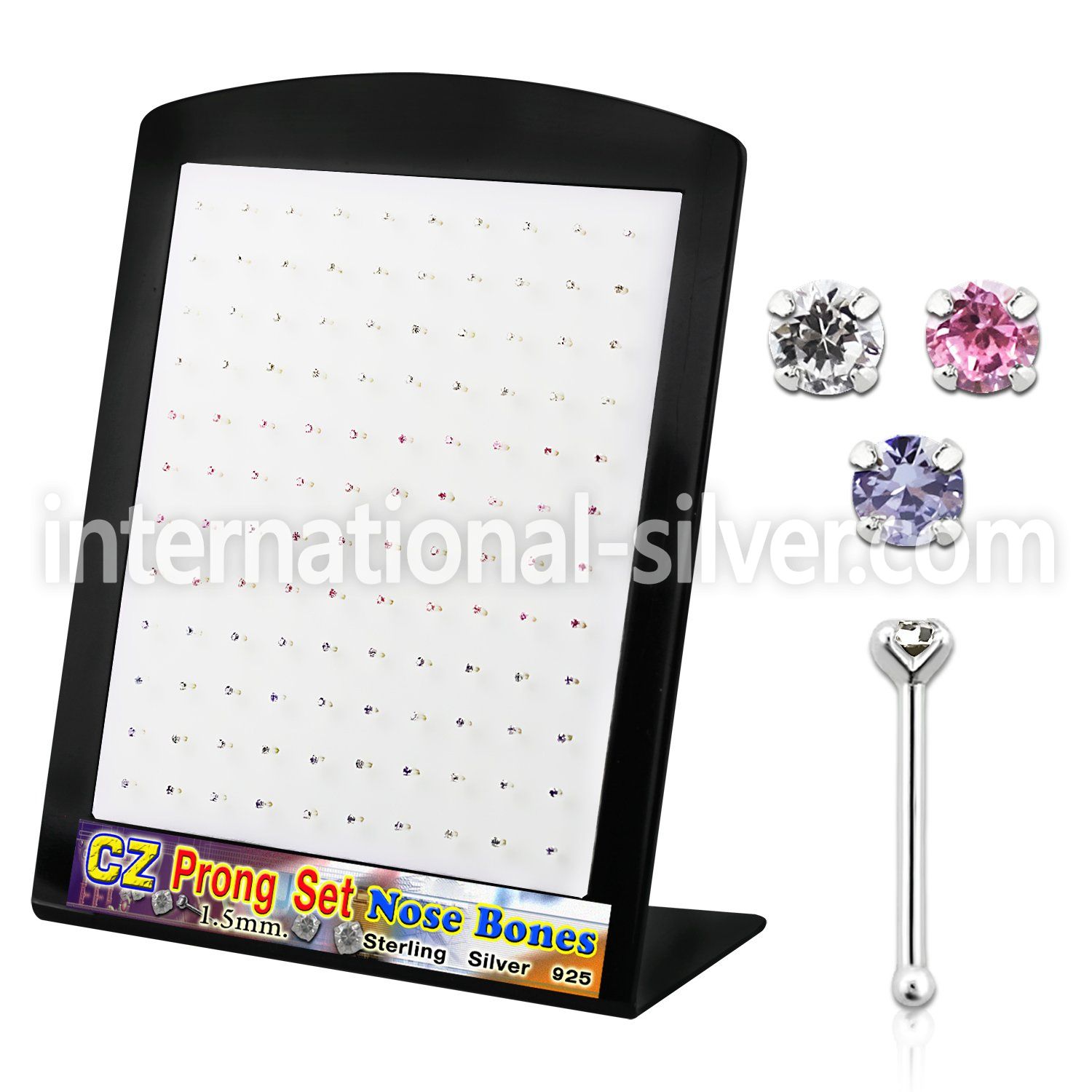 brnbzm nose bone silver 925 nose