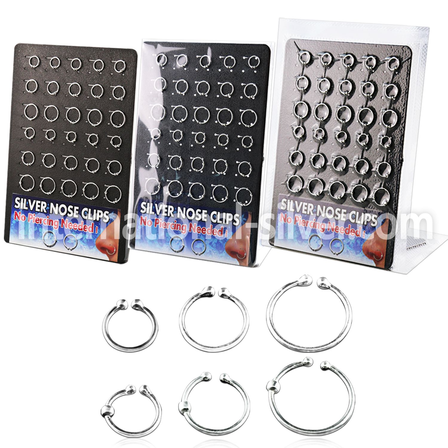 brncm1 fake illusion hoops silver 925 belly button