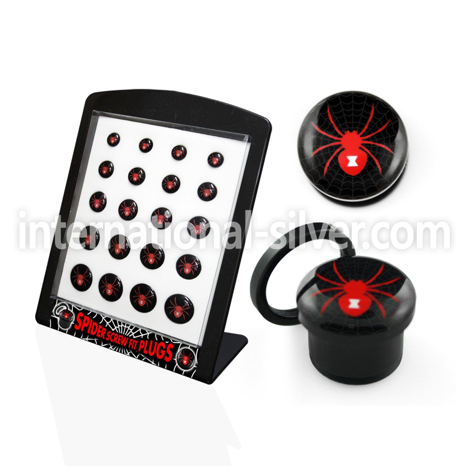 brpg139 plugs gauges acrylic body jewelry ear lobe