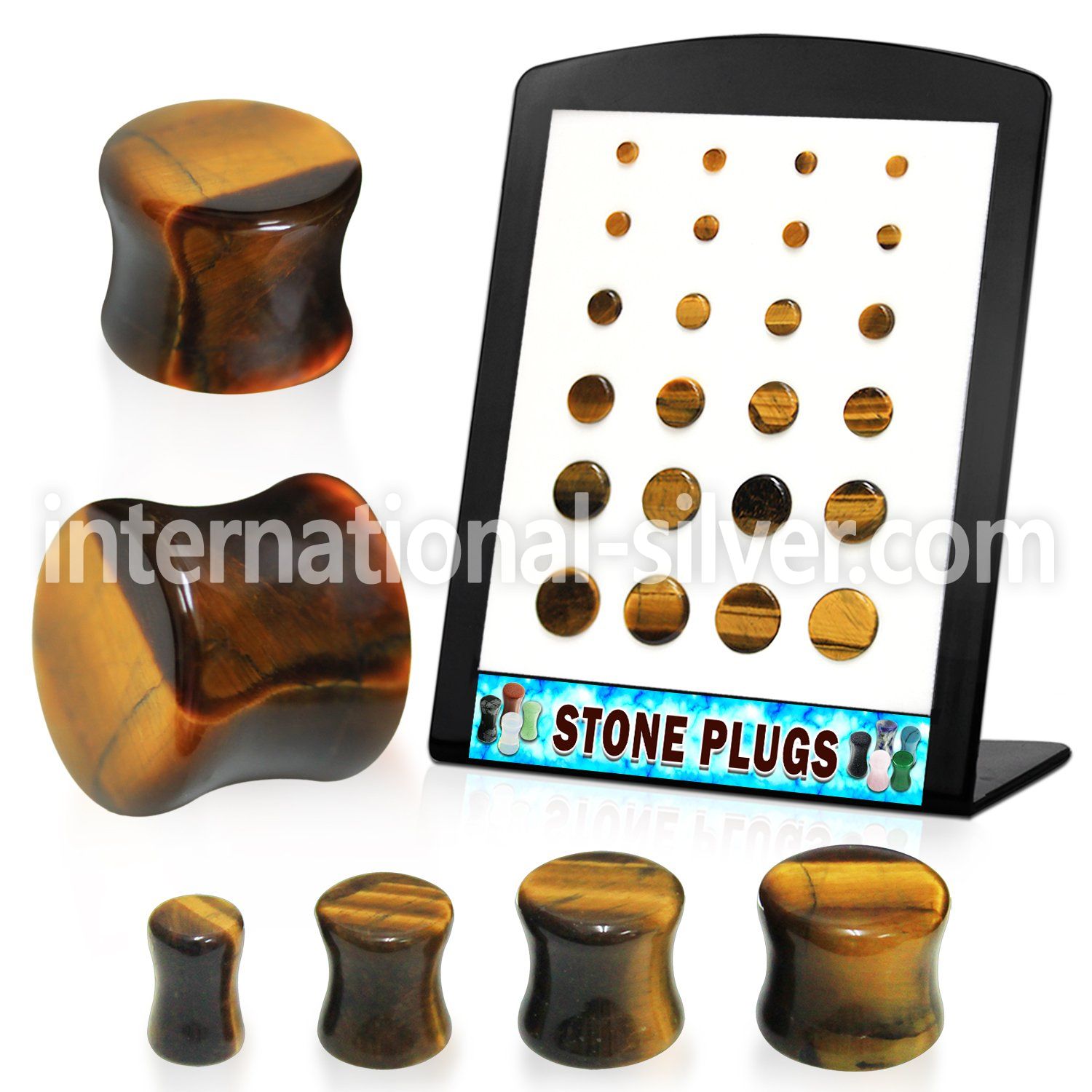 brpg142 plugs gauges organic body jewelry ear lobe