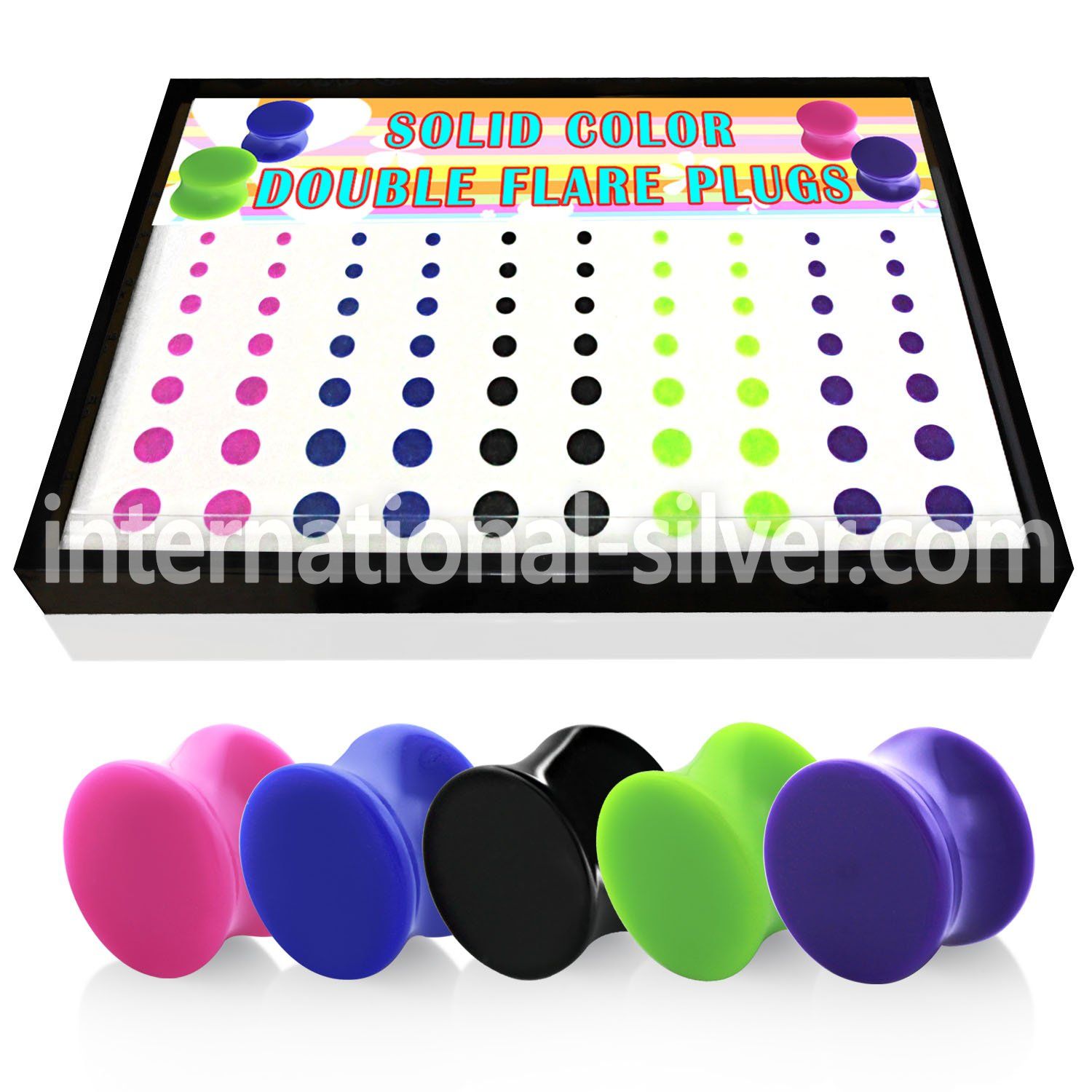 brpg153b plugs gauges acrylic body jewelry ear lobe