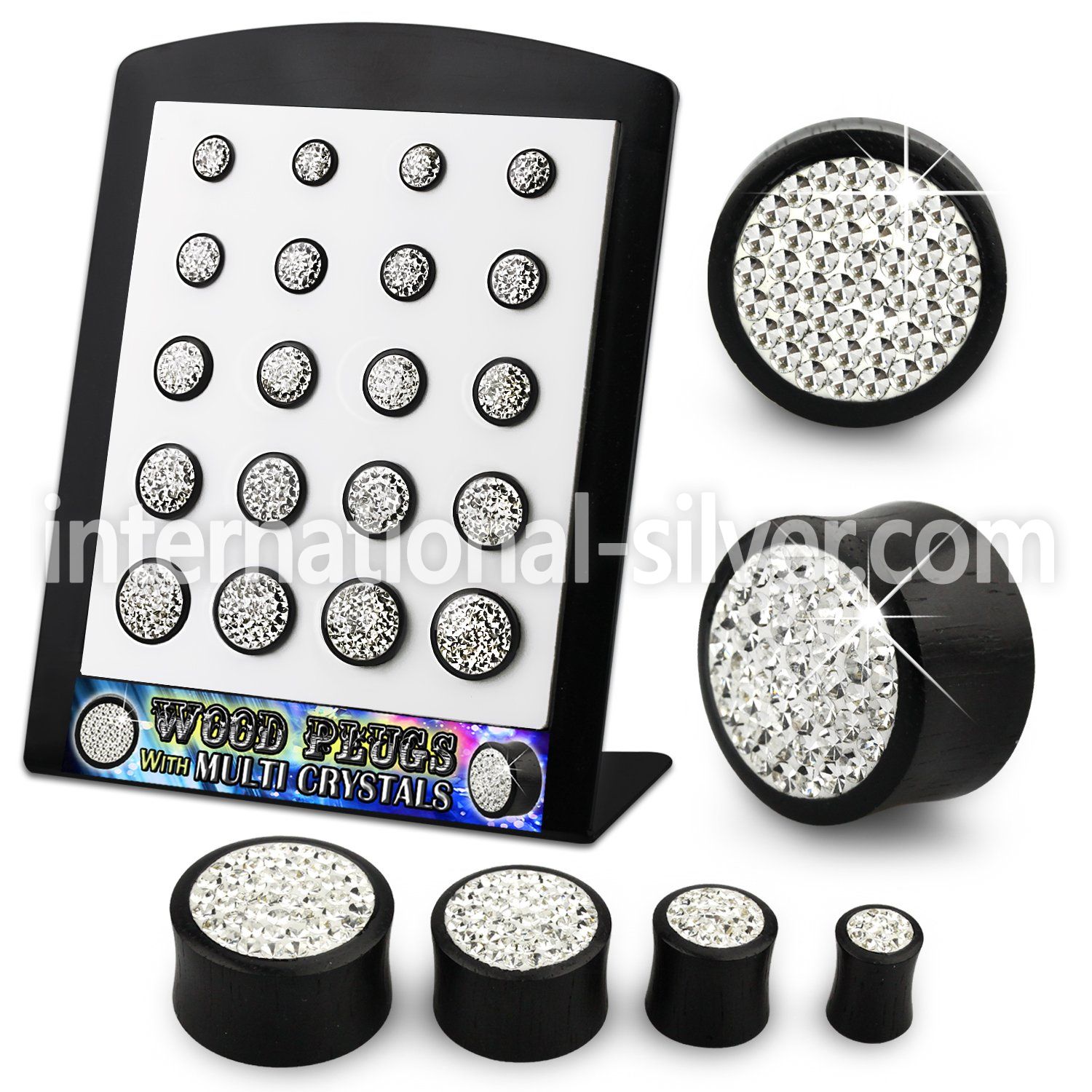 brpg170 plugs gauges organic body jewelry ear lobe