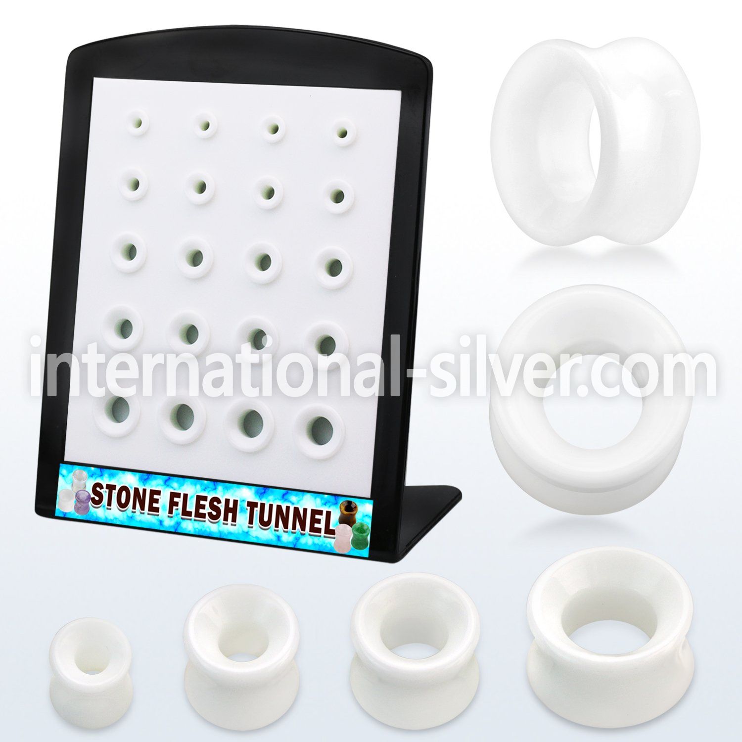 brpg189 tunnels gauges organic body jewelry ear lobe