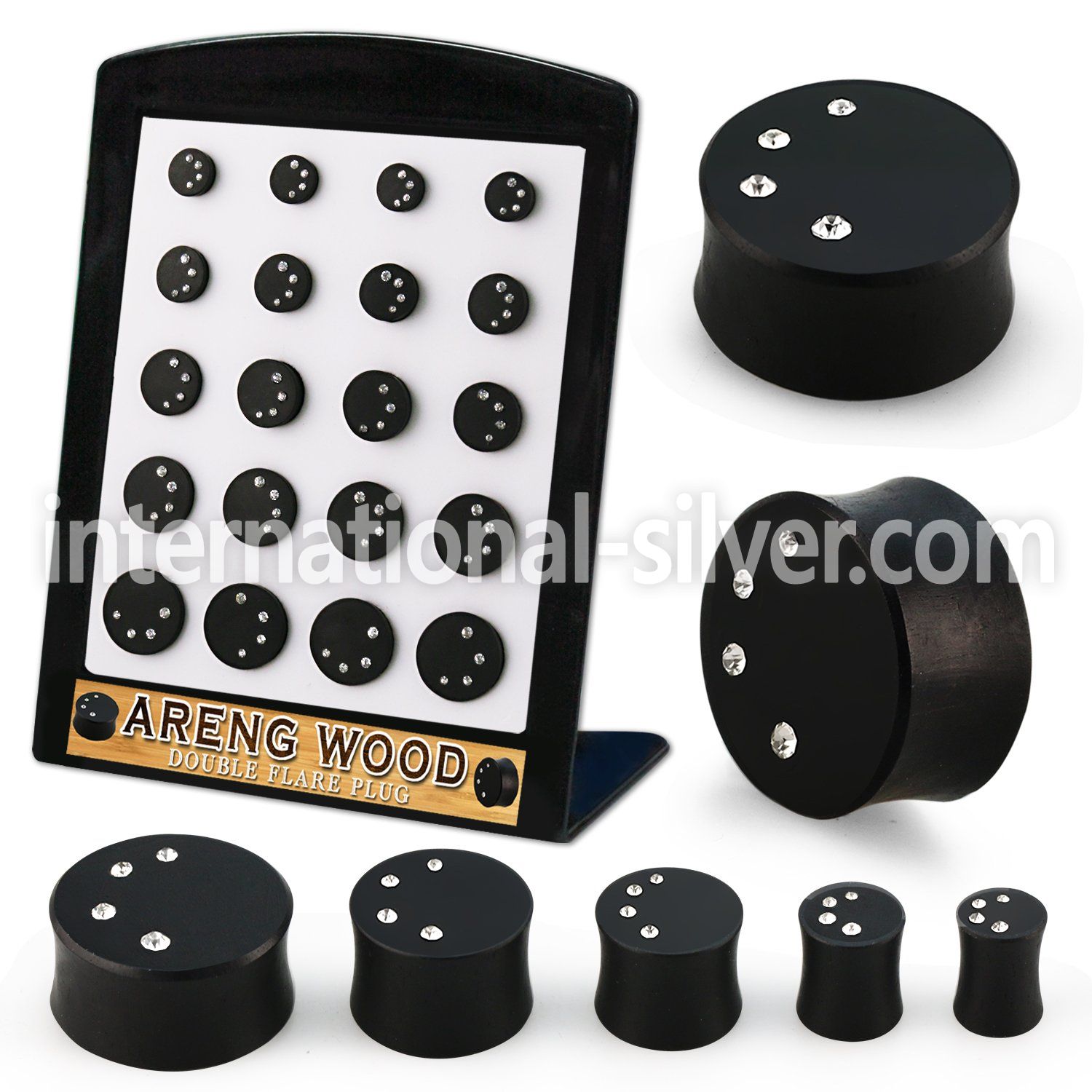 brpg208 tunnels gauges organic body jewelry ear lobe