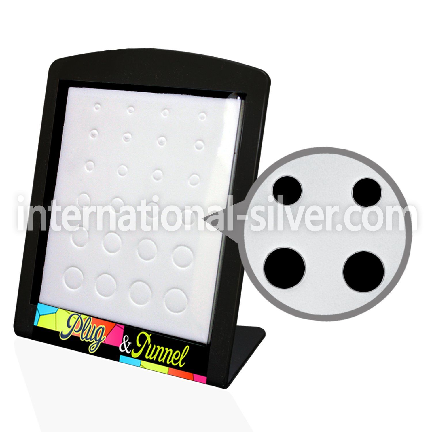 brpu displays acrylic body jewelry belly button