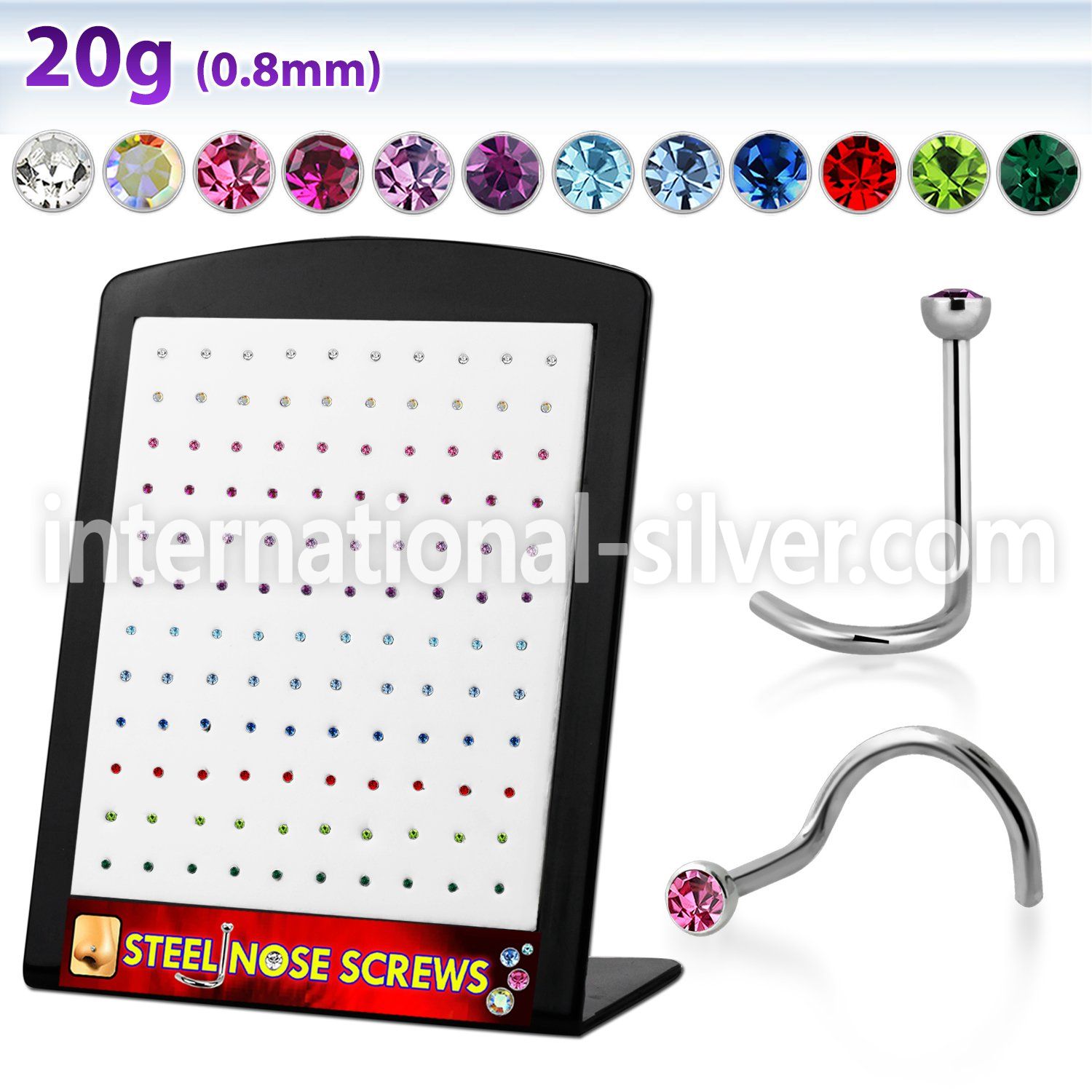 brs103 l shape nose studs surgical steel 316l nose