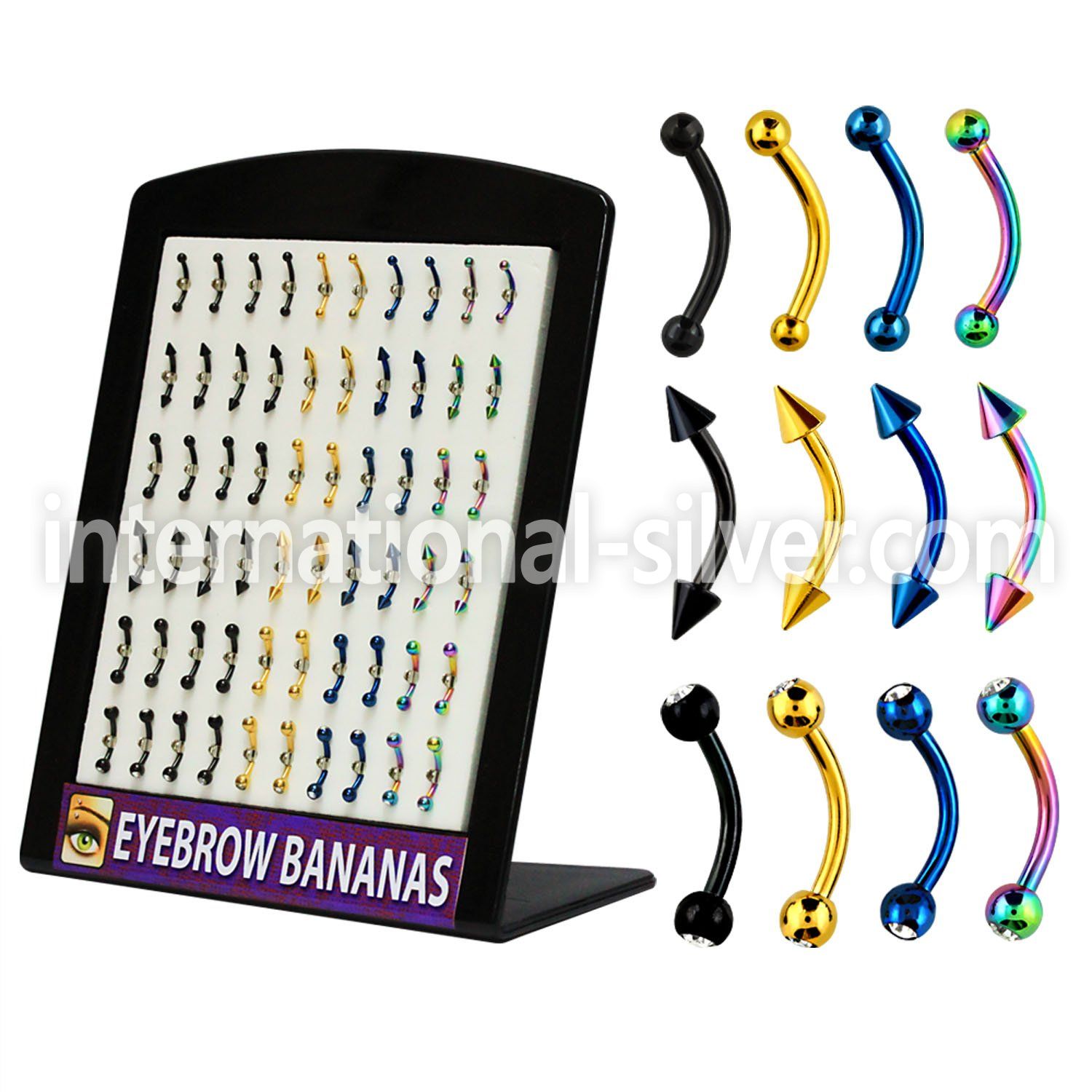 brte micro curved barbells anodized surgical steel 316l eyebrow