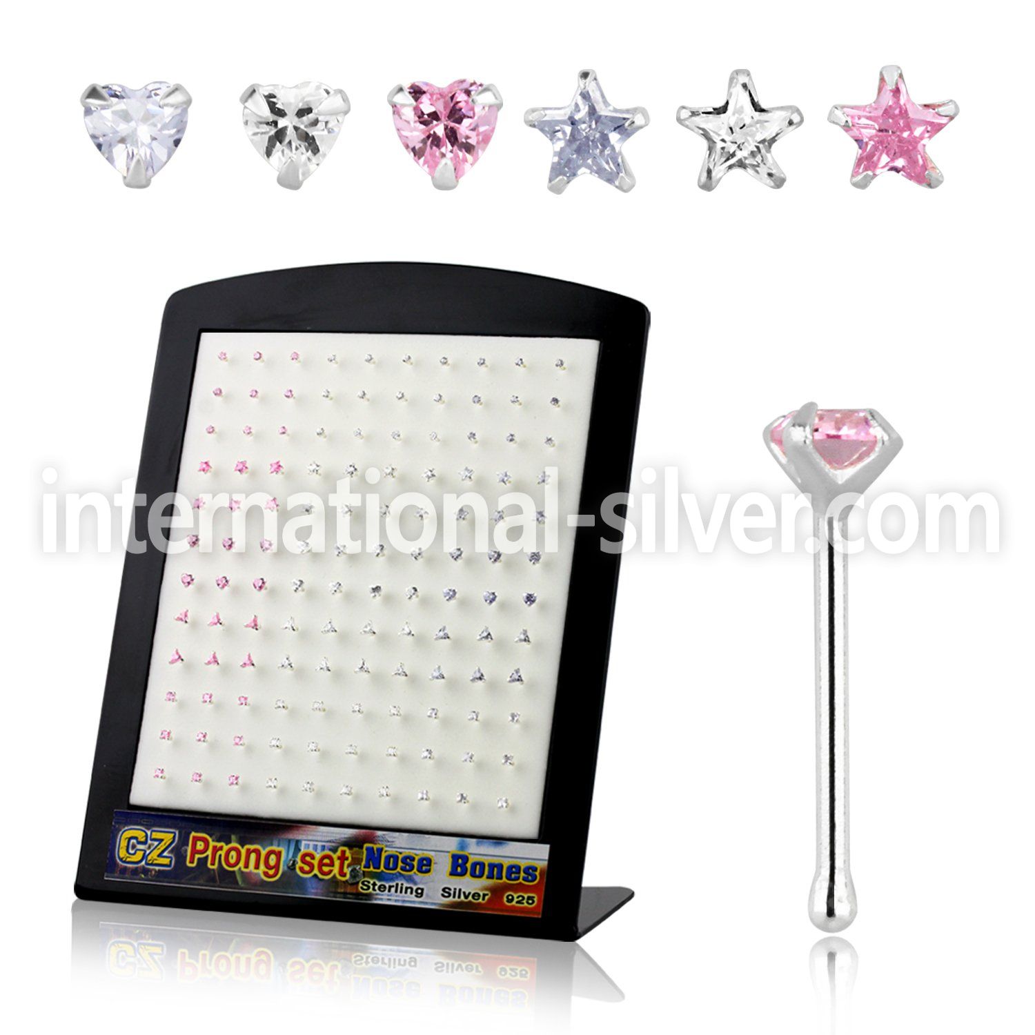 brzbmm nose bone silver 925 nose