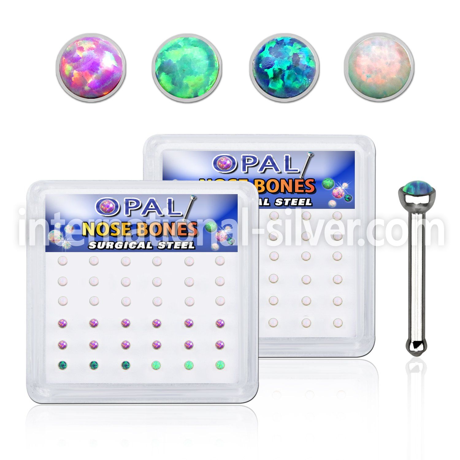 bxbop3 nose bone surgical steel 316l nose