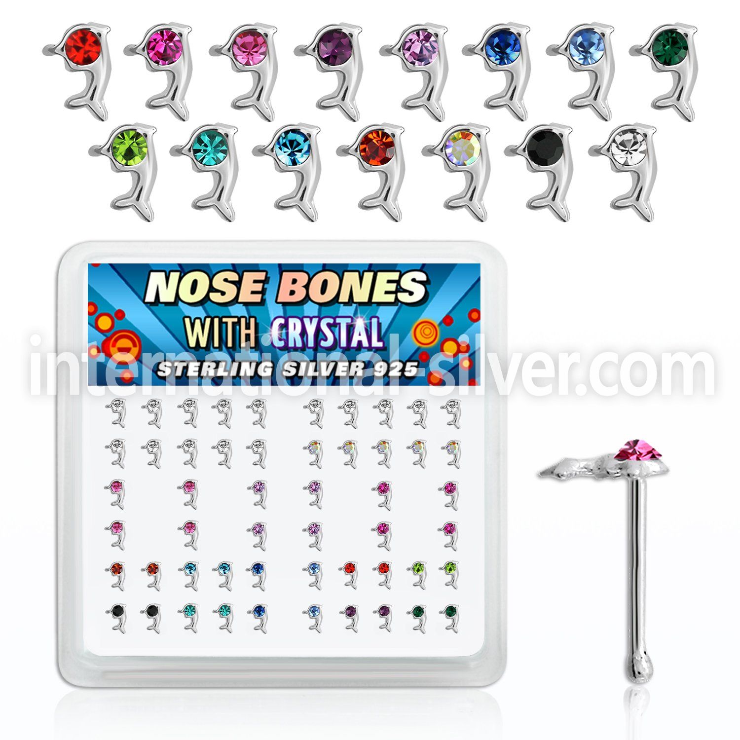 bxdpm nose bone silver 925 nose