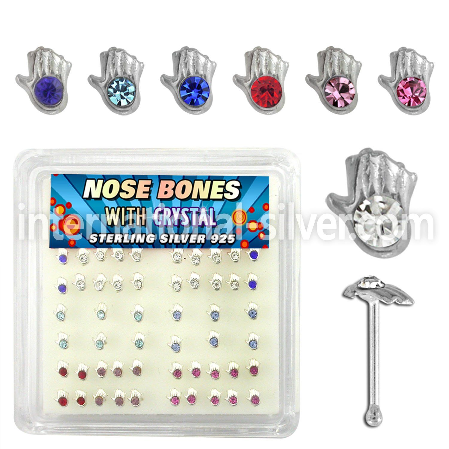 bxhdm nose bone silver 925 nose