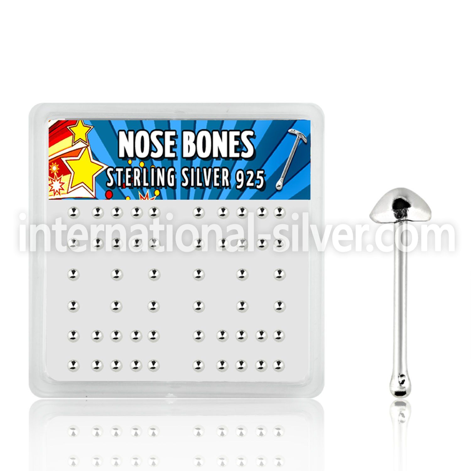 bxvcn nose bone silver 925 nose