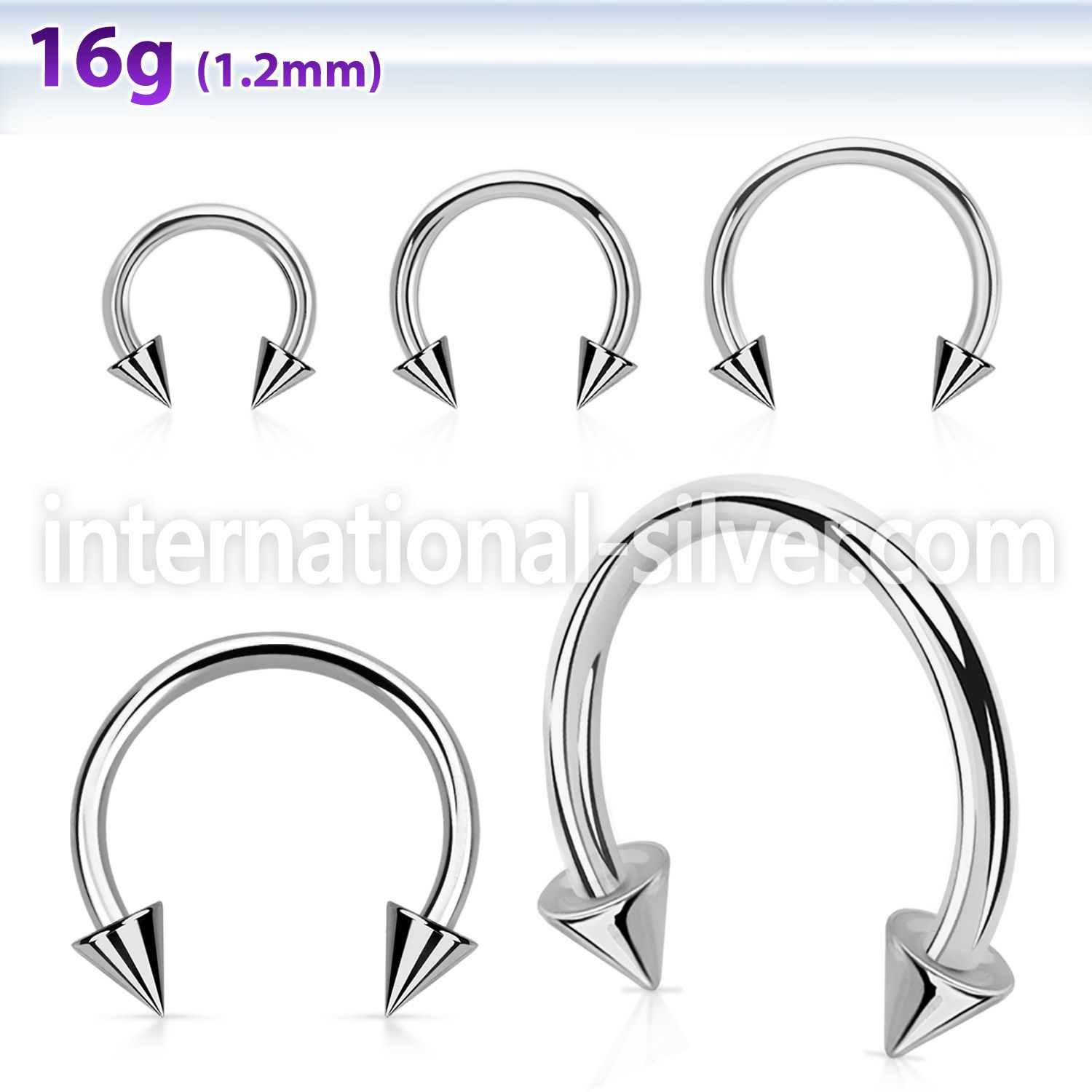 cbecn horseshoes surgical steel 316l belly button