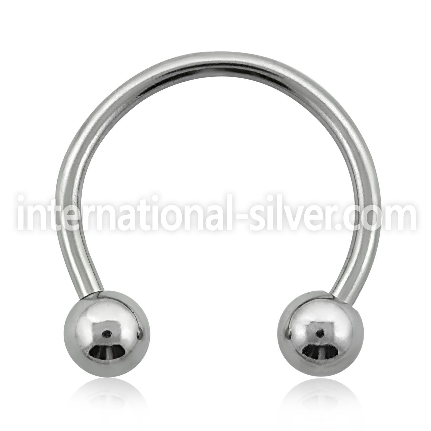 cbg horseshoes surgical steel 316l belly button