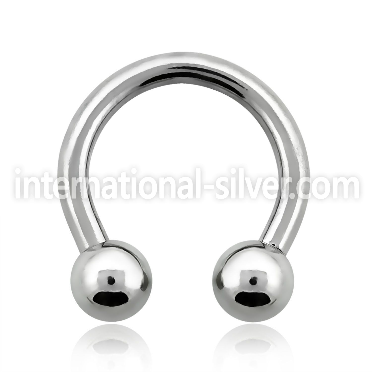 cbr12s horseshoes surgical steel 316l belly button