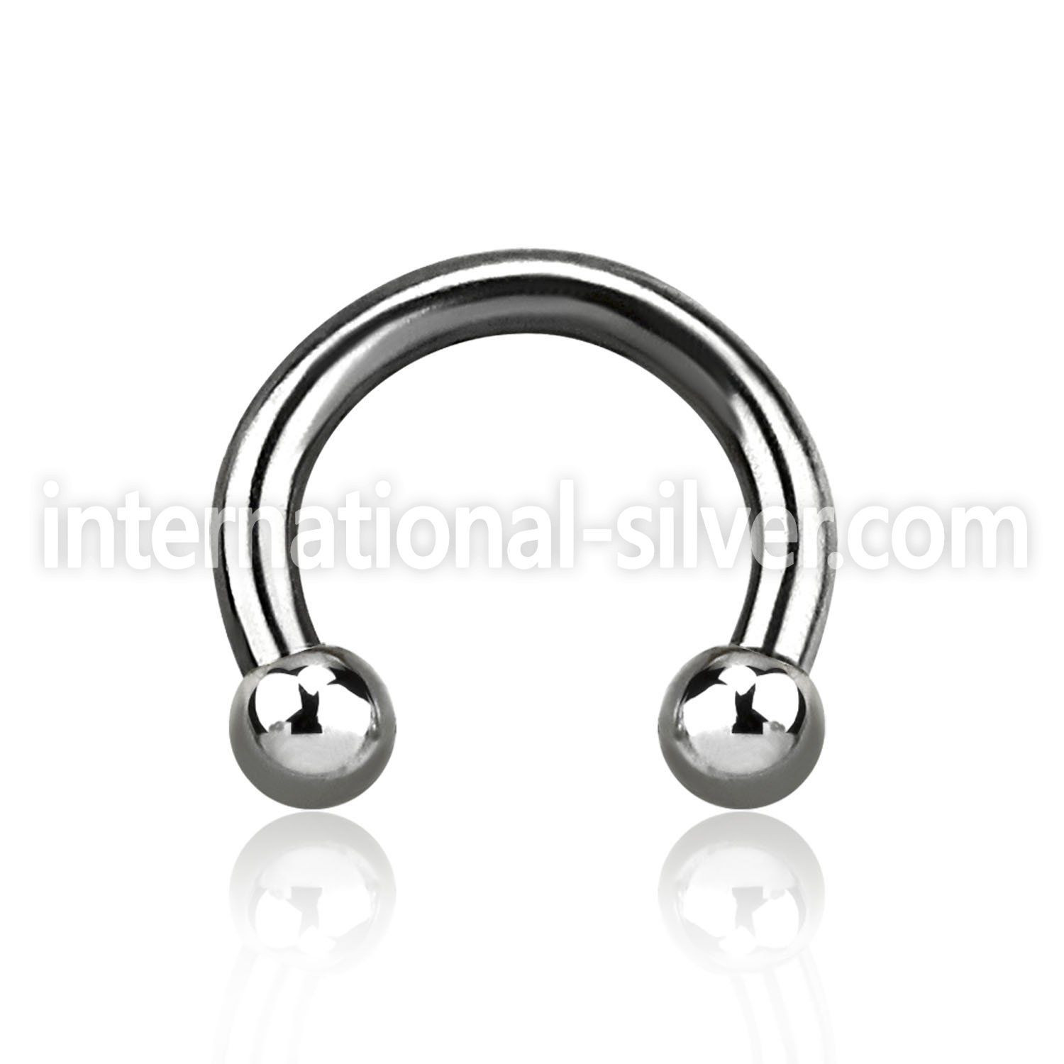 cbs horseshoes surgical steel 316l belly button