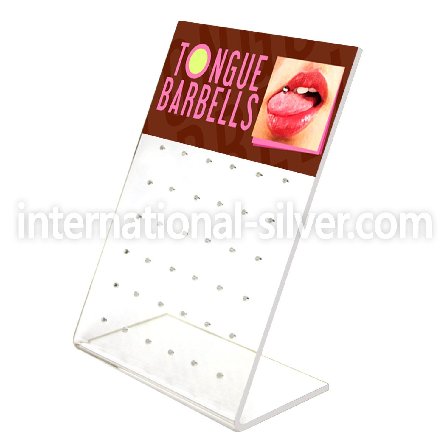 dac36 displays acrylic body jewelry belly button