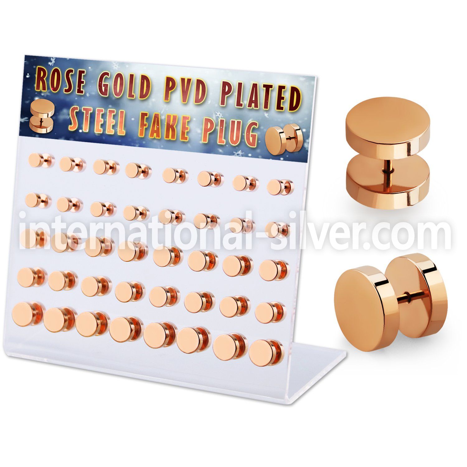 dacb212 cheaters  illusion plugs and tapers anodized surgical steel 316l ear lobe