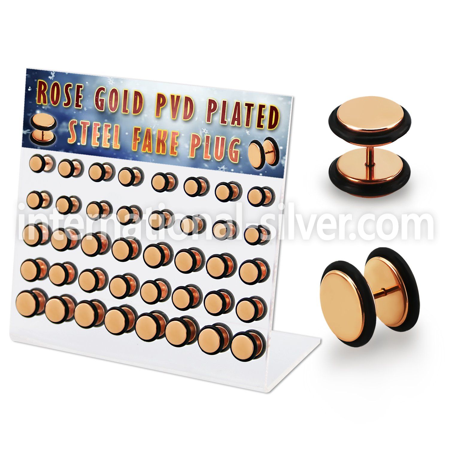 dacb215 cheaters  illusion plugs and tapers anodized surgical steel 316l ear lobe