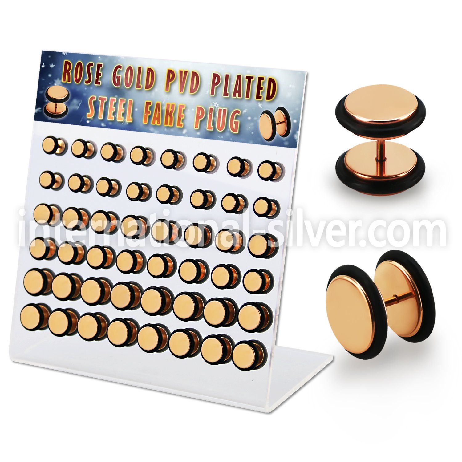 dacb216 cheaters  illusion plugs and tapers anodized surgical steel 316l ear lobe