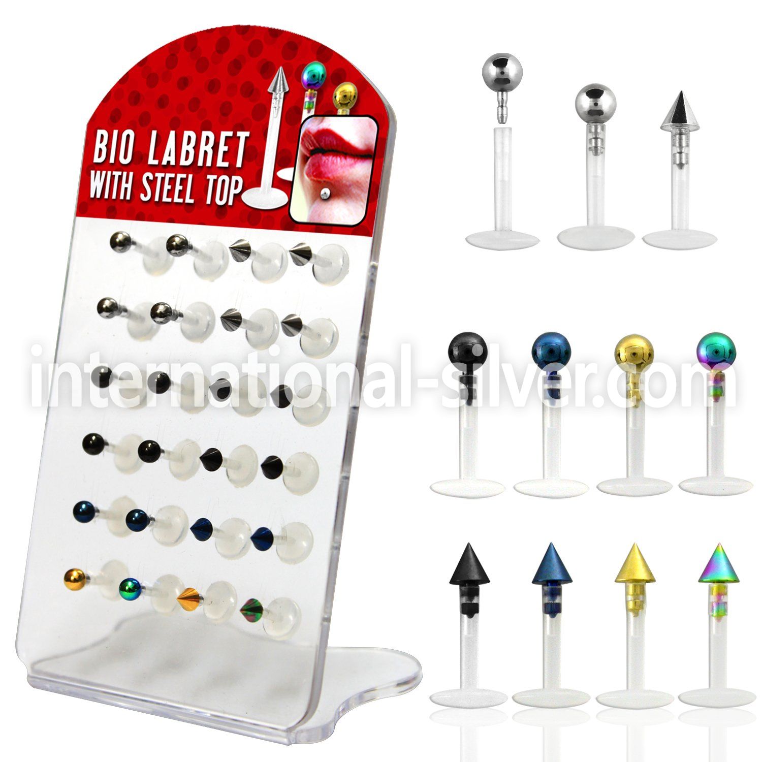 dacb74 labrets lip rings bioflex ptfe labrets chin