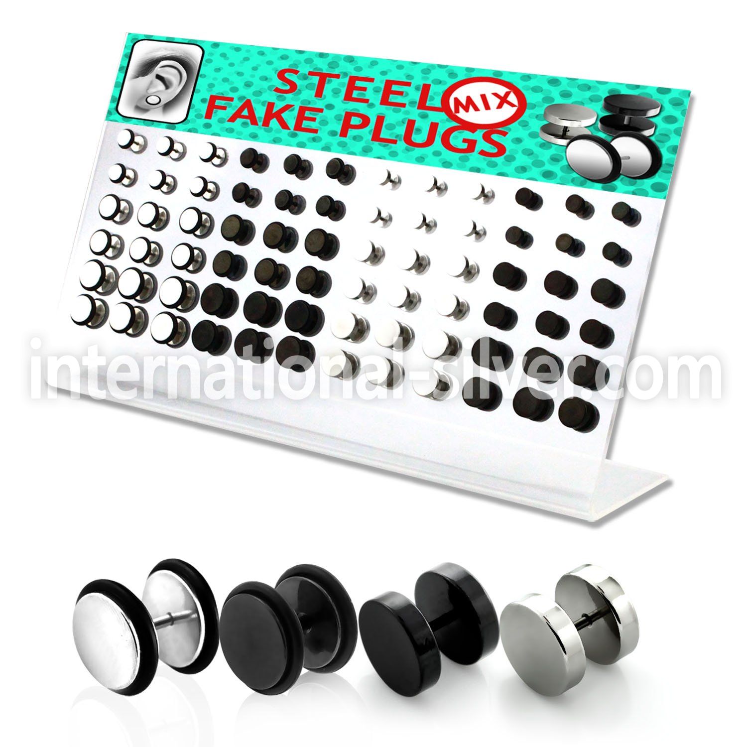 dacb90 cheaters  illusion plugs and tapers anodized surgical steel 316l belly button