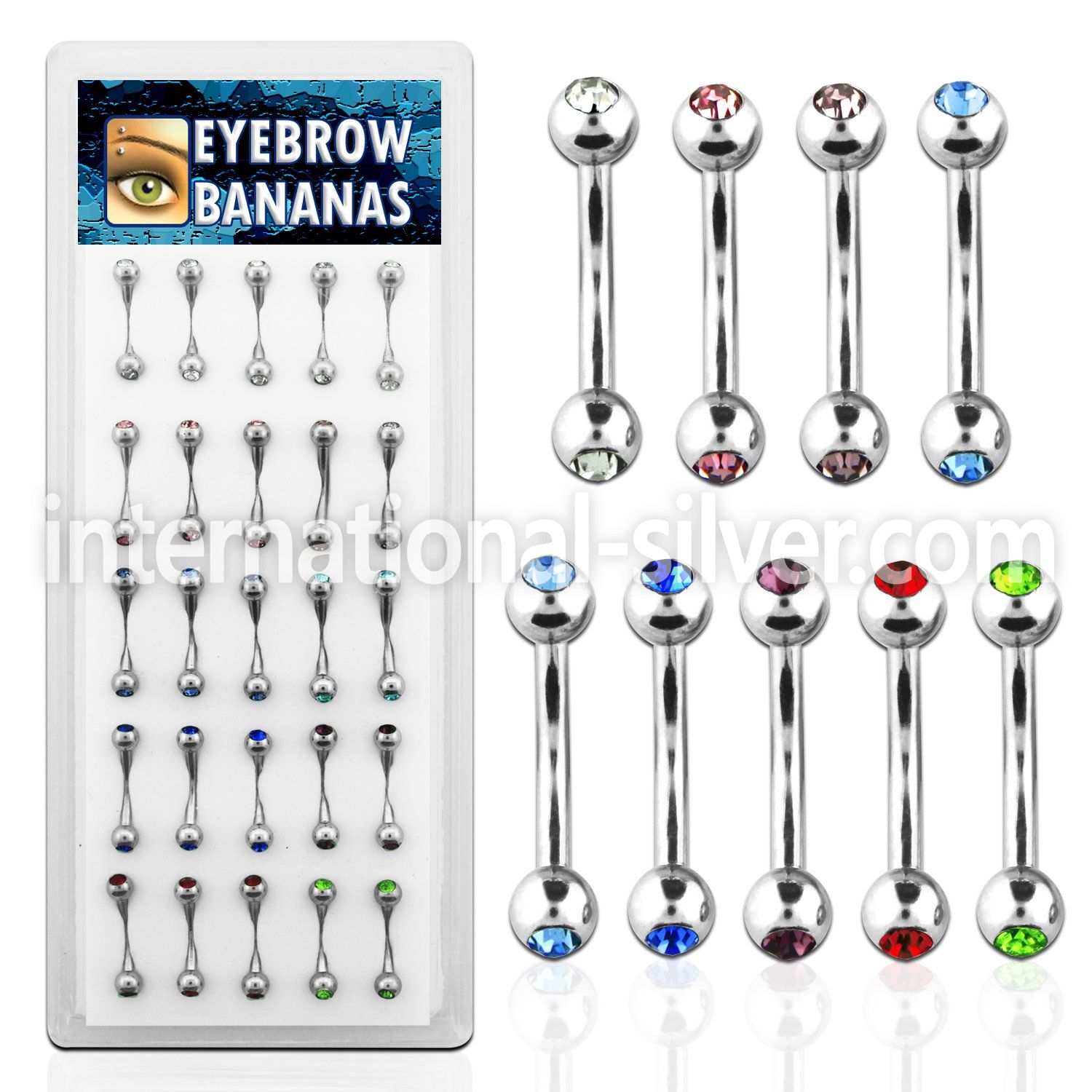 dbnem7 micro curved barbells surgical steel 316l eyebrow