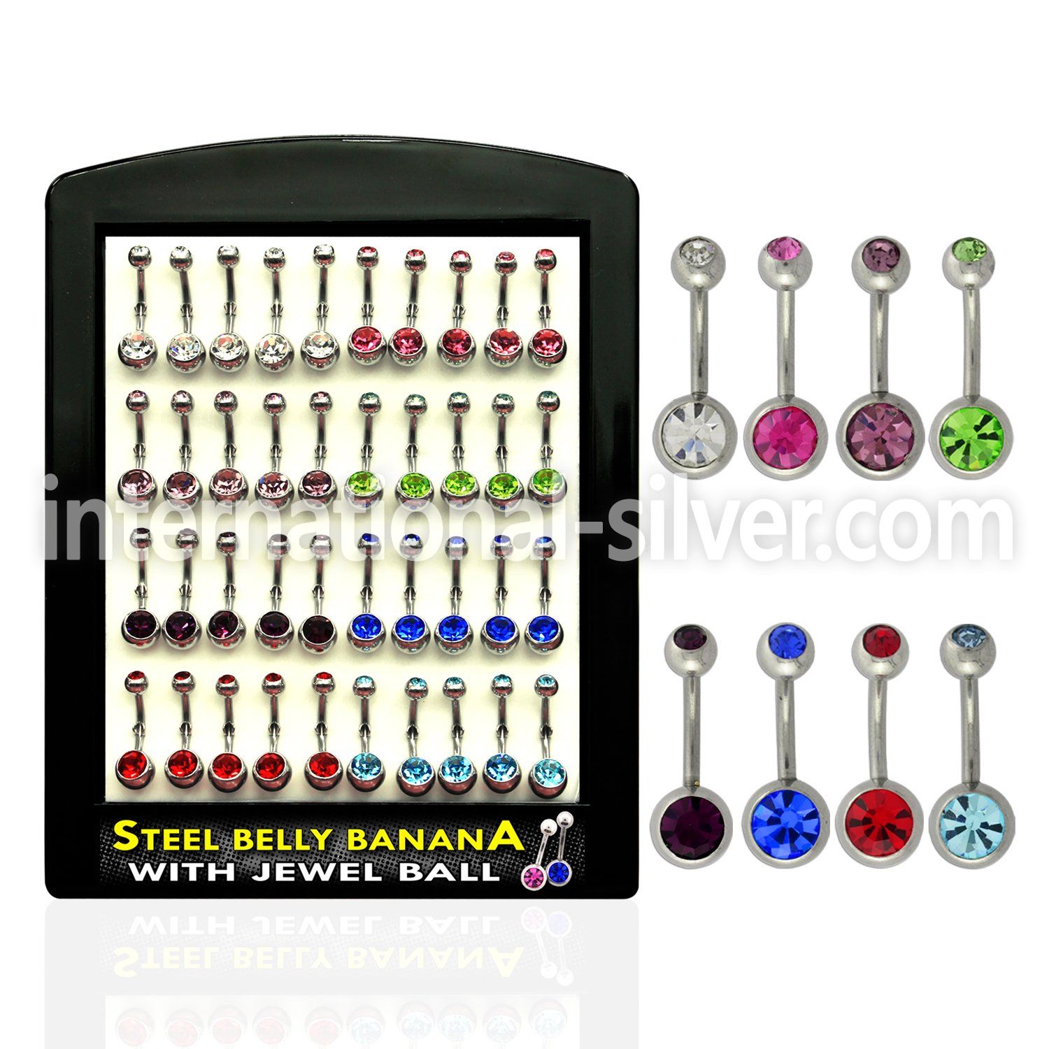 dbnj2 belly rings surgical steel 316l belly button