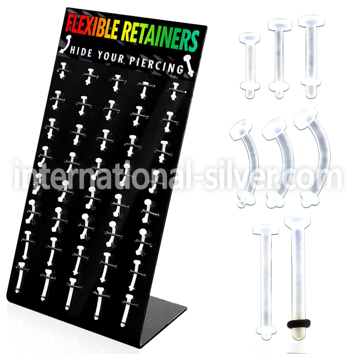 dfr40 micro curved barbells bioflex ptfe belly button