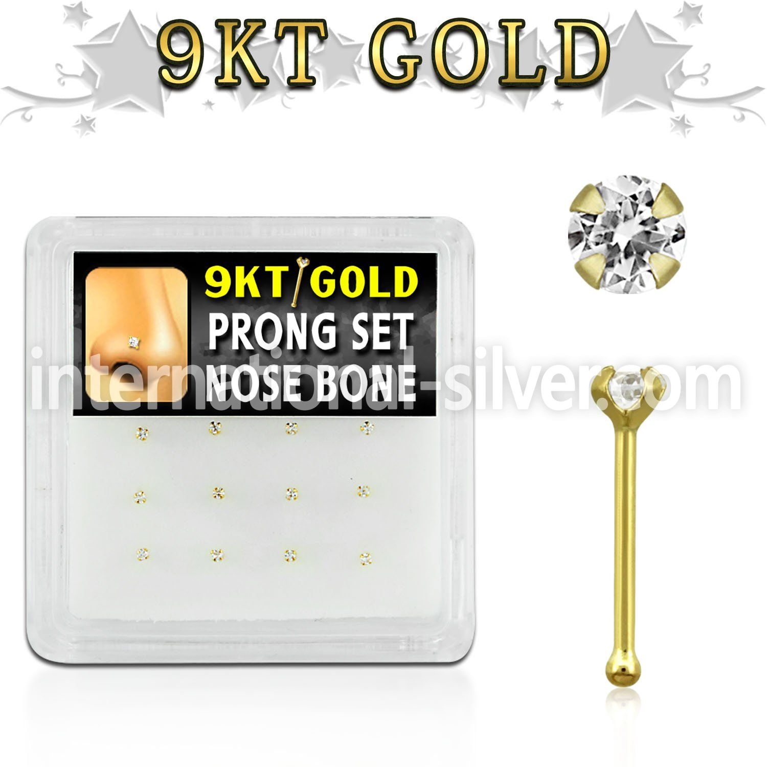 dgbz9c nose bone gold nose