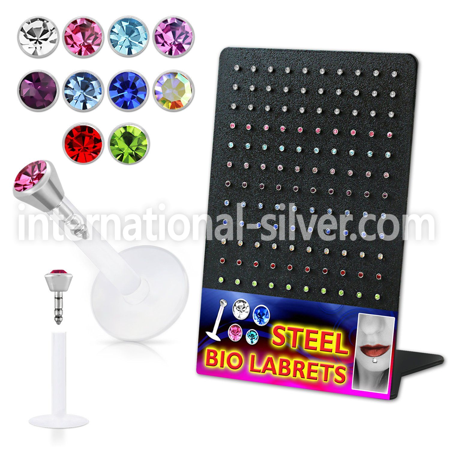 dlijym labrets lip rings bioflex ptfe labrets chin