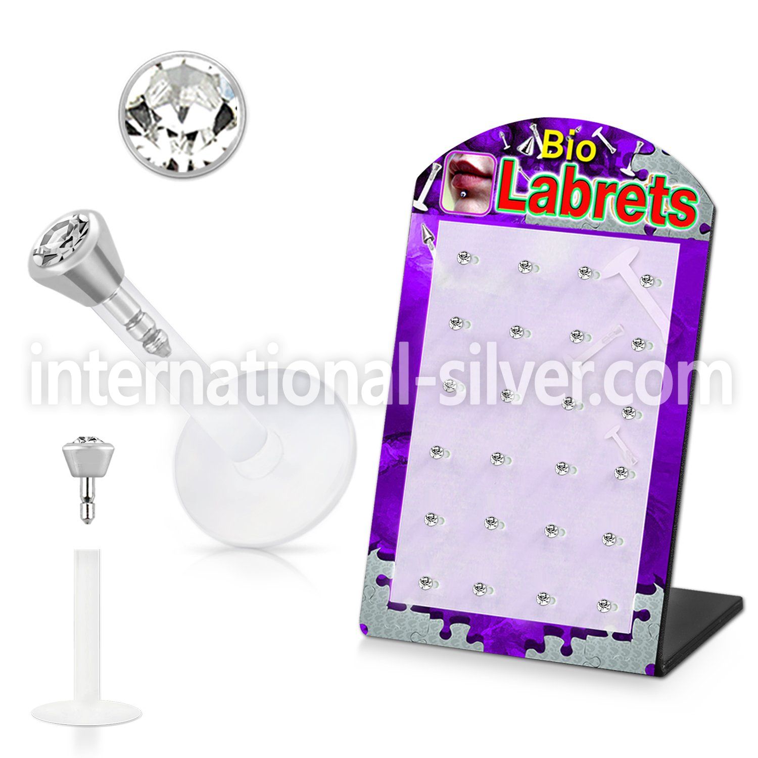 dljy1 labrets lip rings bioflex ptfe labrets chin