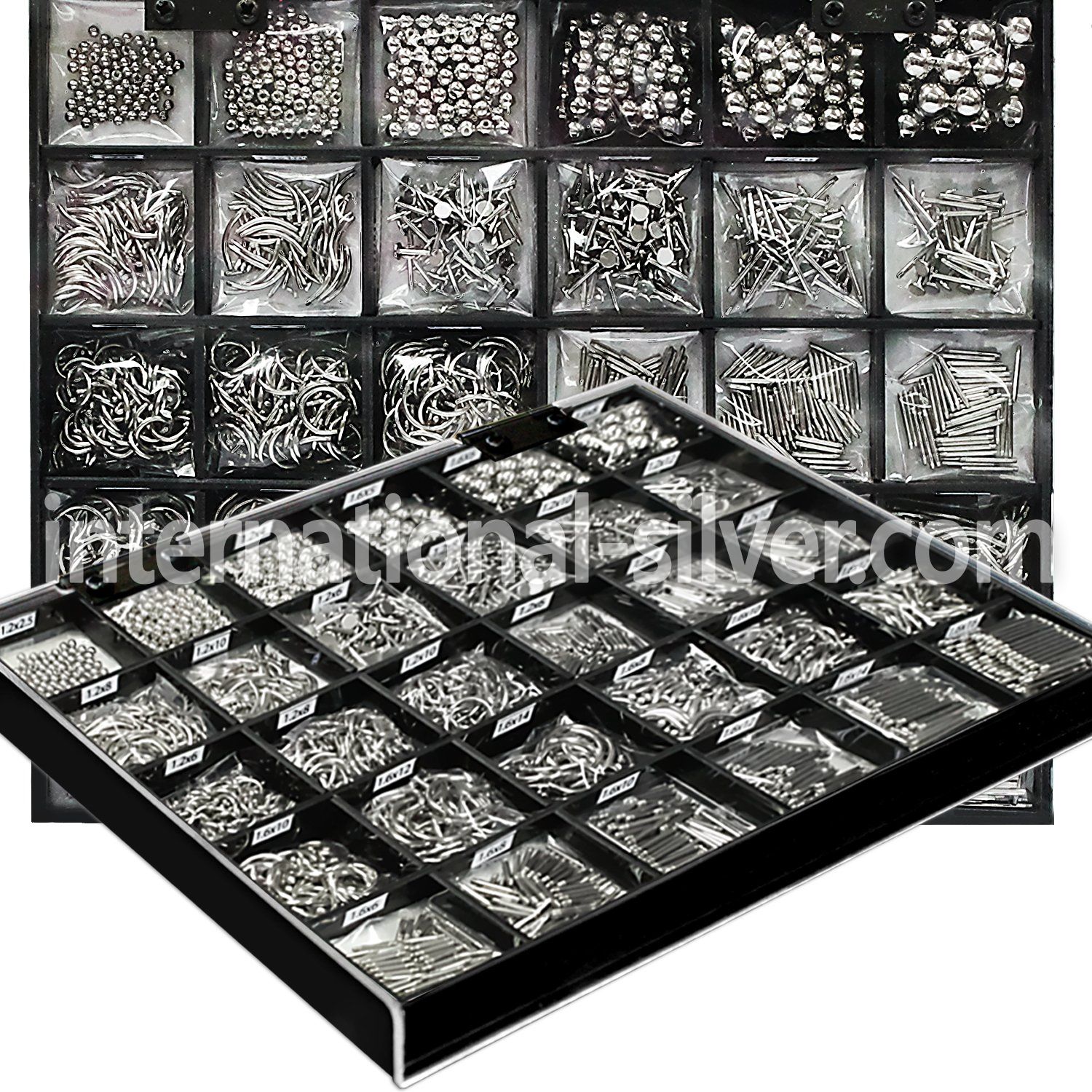 dmbj37 loose body jewelry parts surgical steel 316l belly button