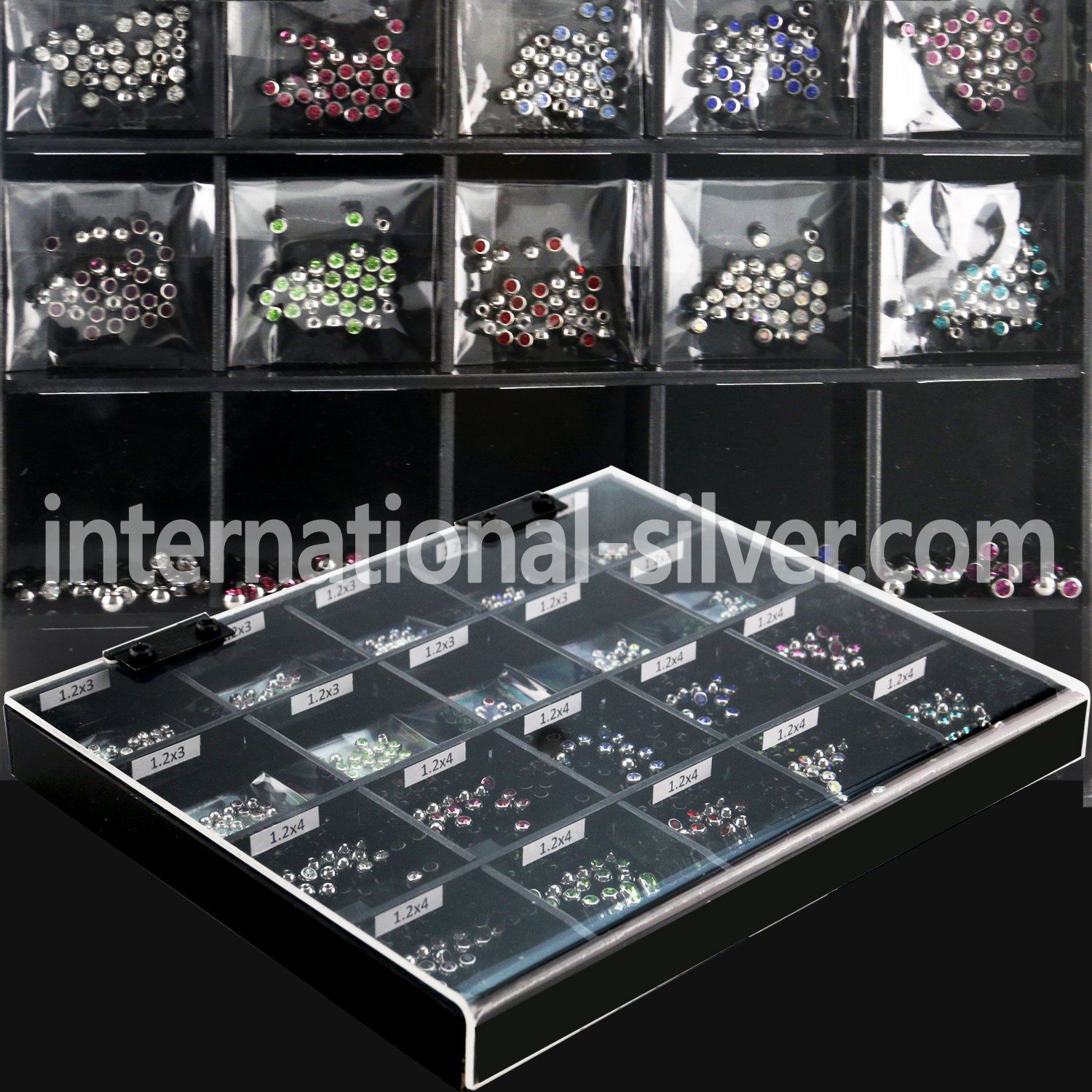 dmbj5 loose body jewelry parts surgical steel 316l belly button