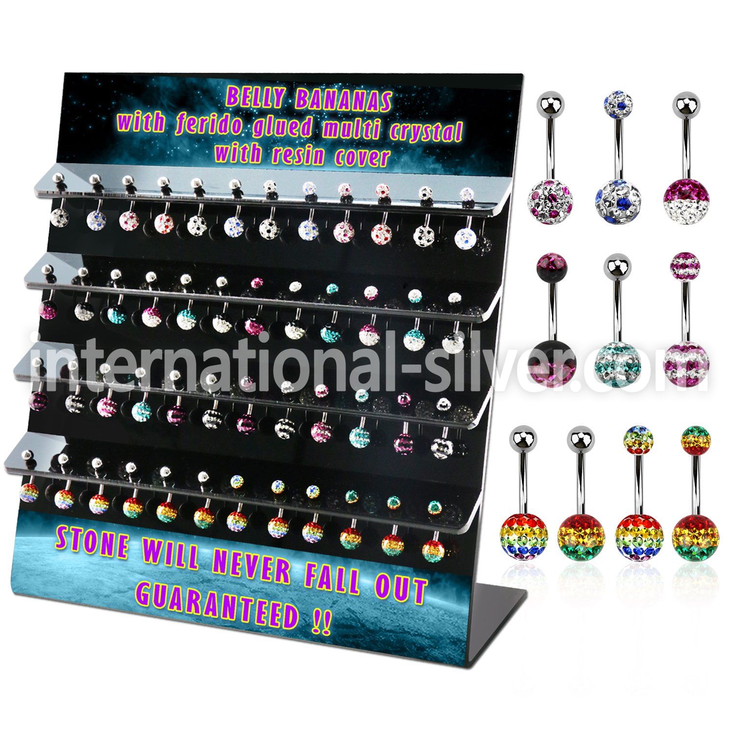 dmcd12 belly rings anodized surgical steel 316l belly button